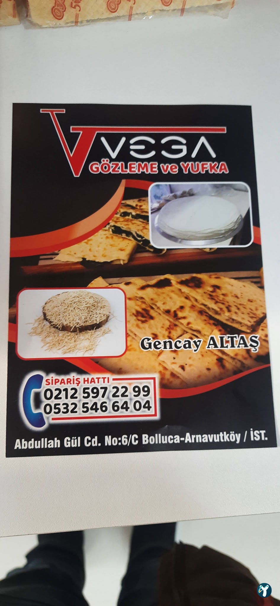 Vega Yufka Gözleme