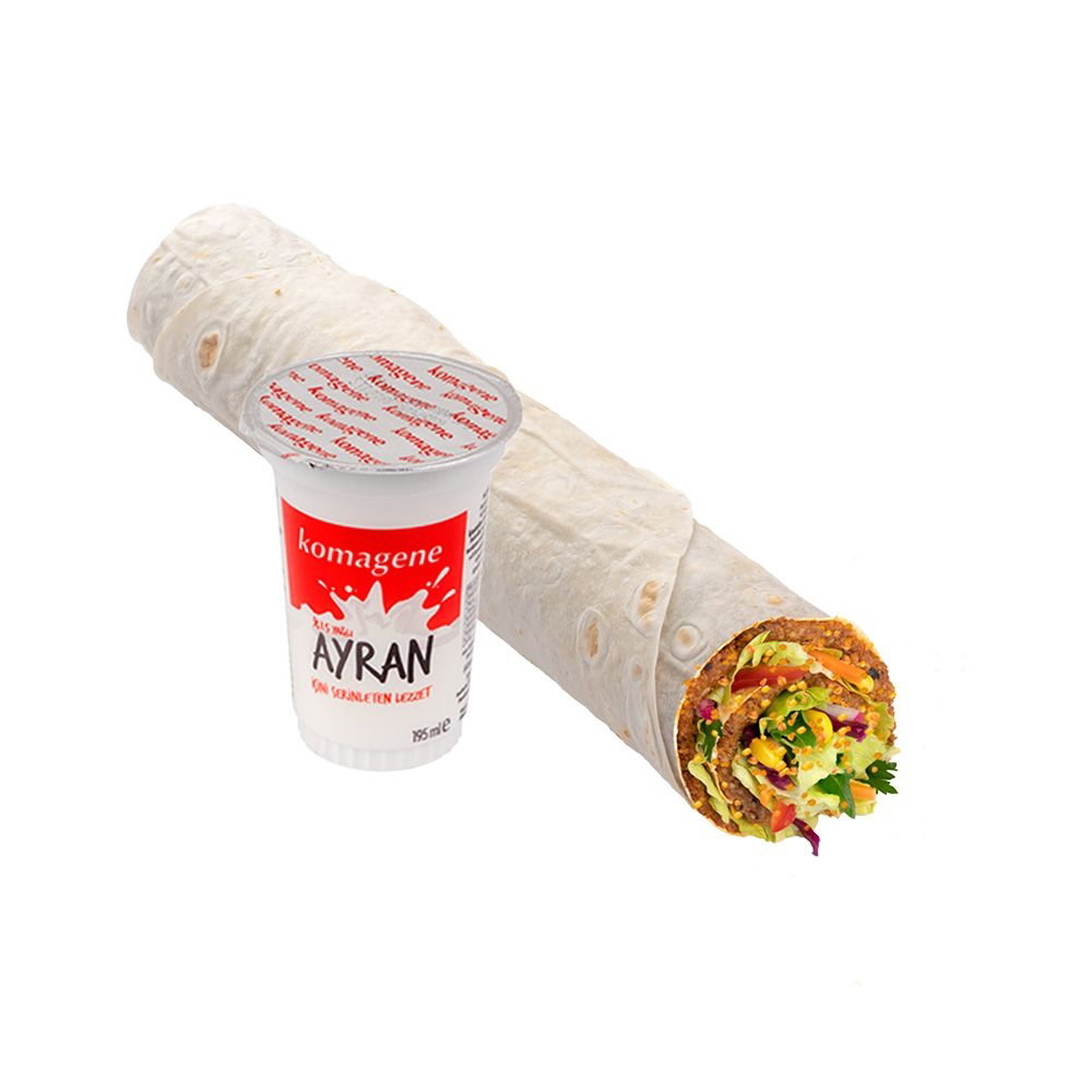 Eti Crax - Chili Lime Double Çiğ Köfte Dürüm Menü