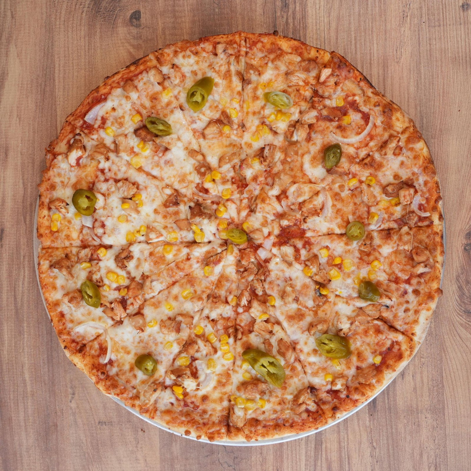 Acılı Tavuklu Pizza (26 cm.)