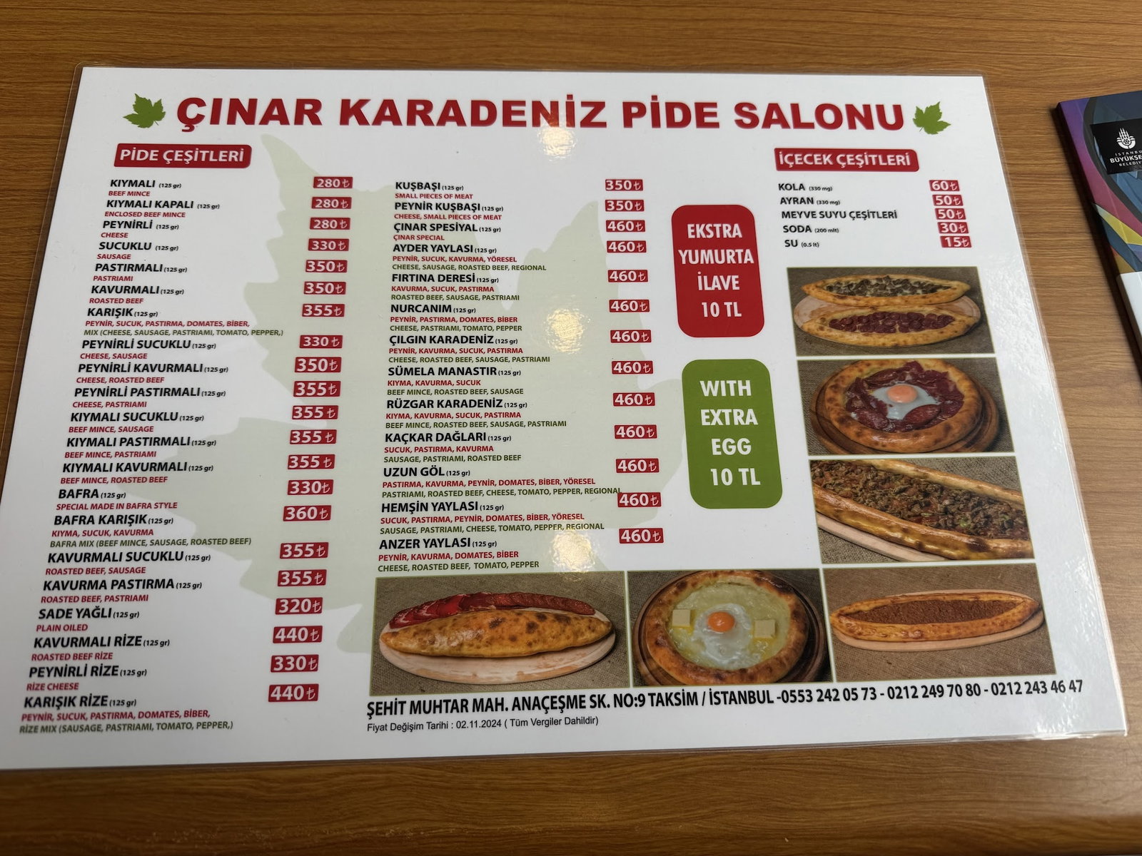 Çınar Karadeniz Pide Salonu