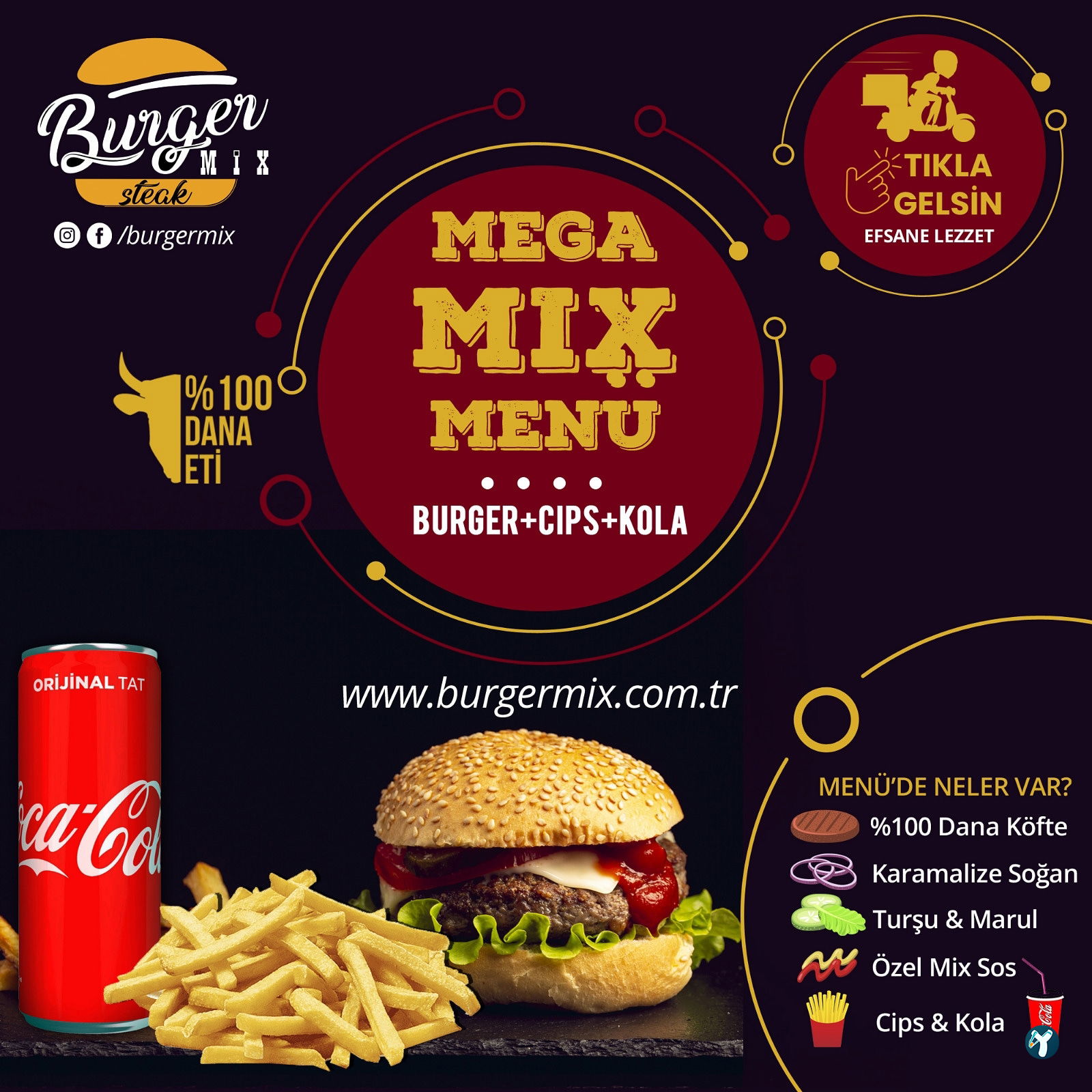 Quick Pizza & Burger Mix / Beylikdüzü - Esenyurt
