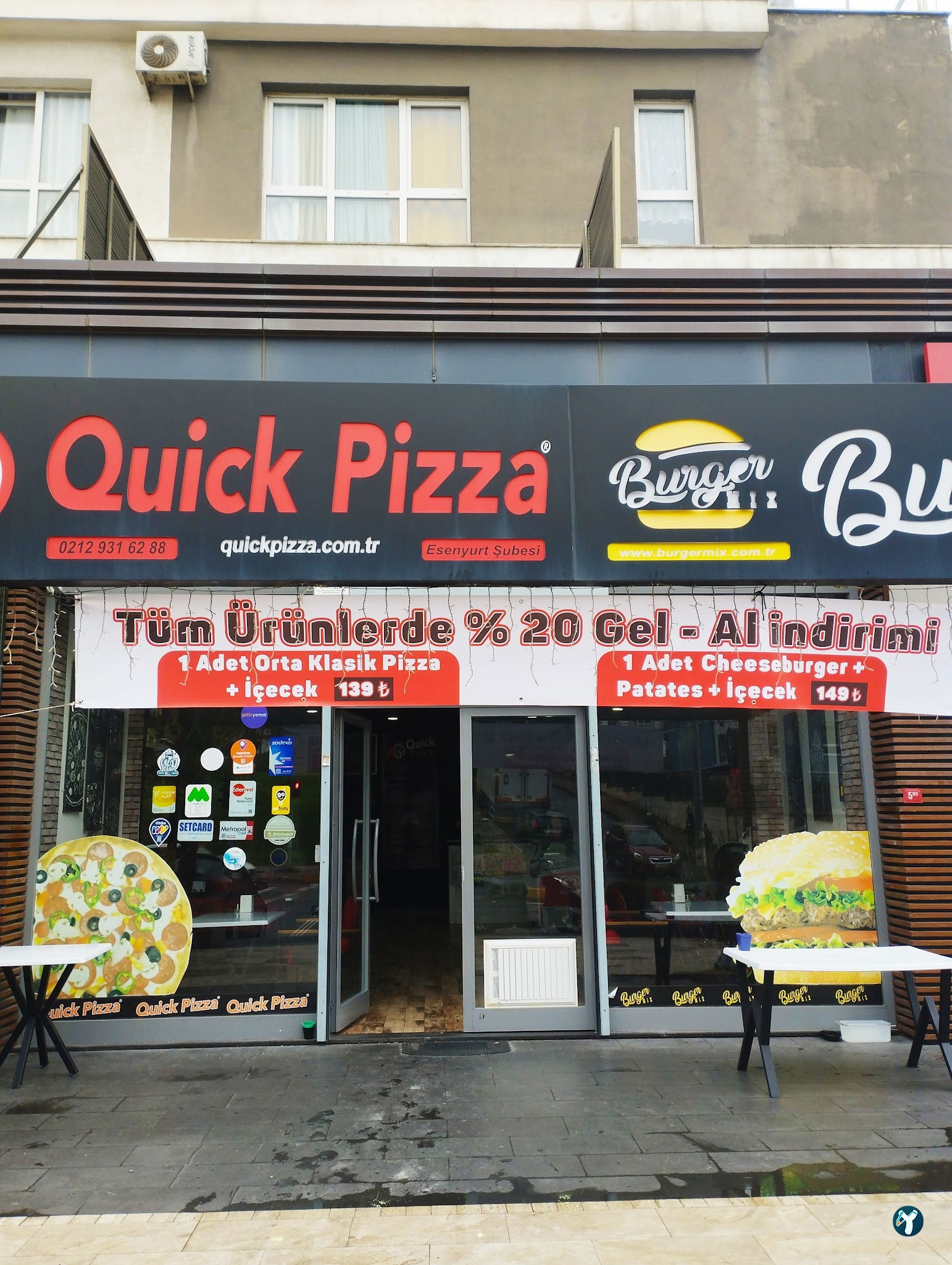 Quick Pizza & Burger Mix / Beylikdüzü - Esenyurt
