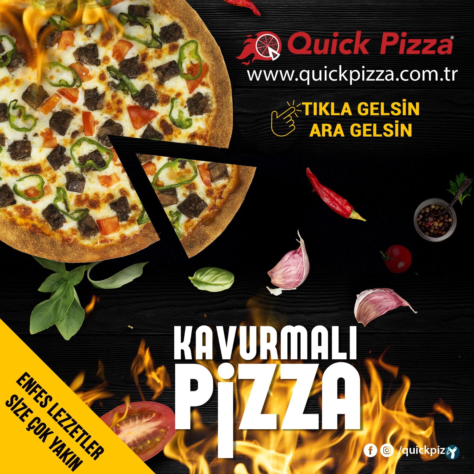 Quick Pizza & Burger Mix / Beylikdüzü - Esenyurt