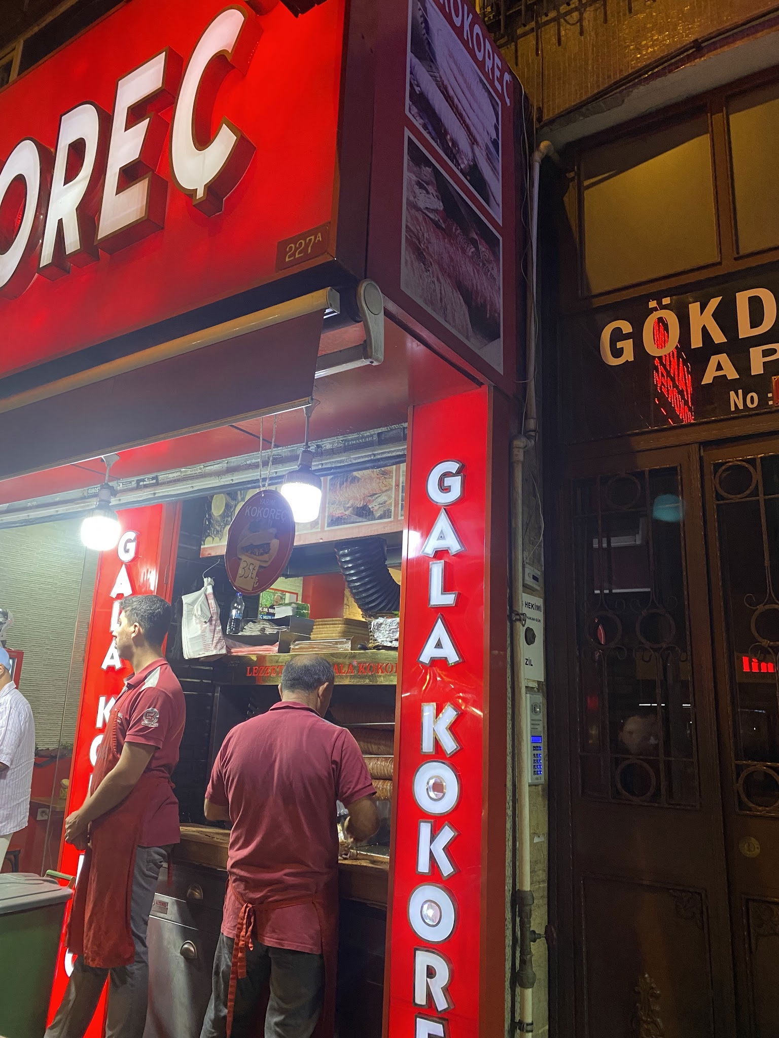 Gala Kokoreç Üsküdar Bağlarbaşı