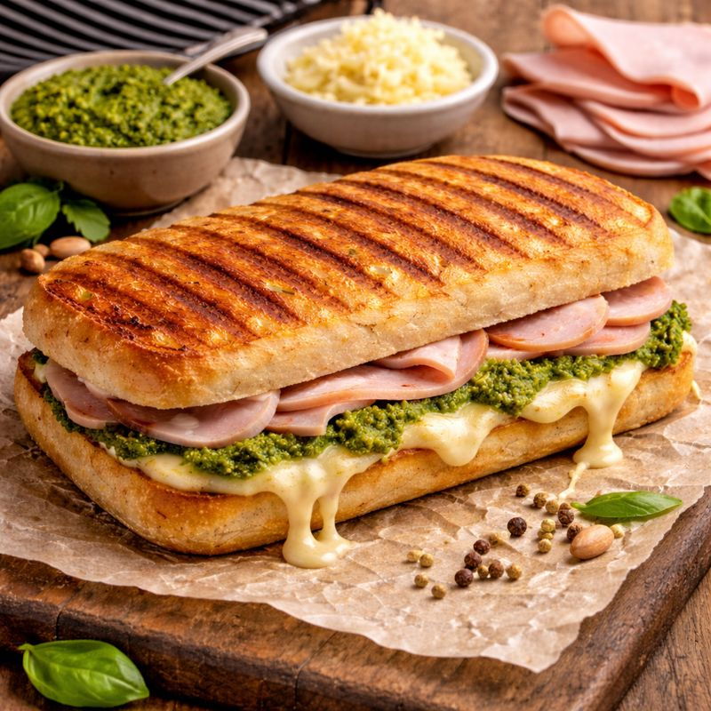 Pesto, Kaşarlı Tost