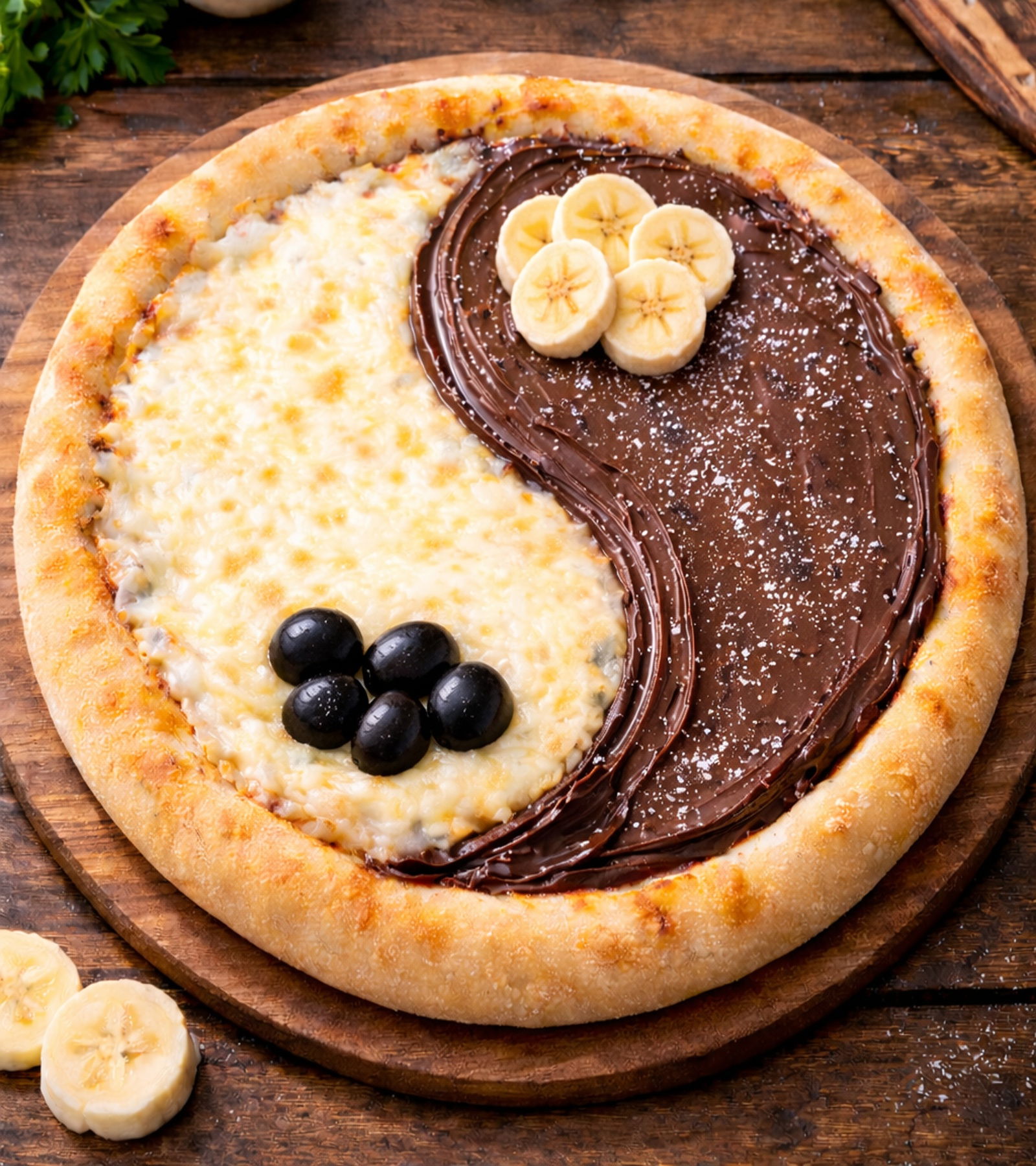 Ying-Yang Pizza
