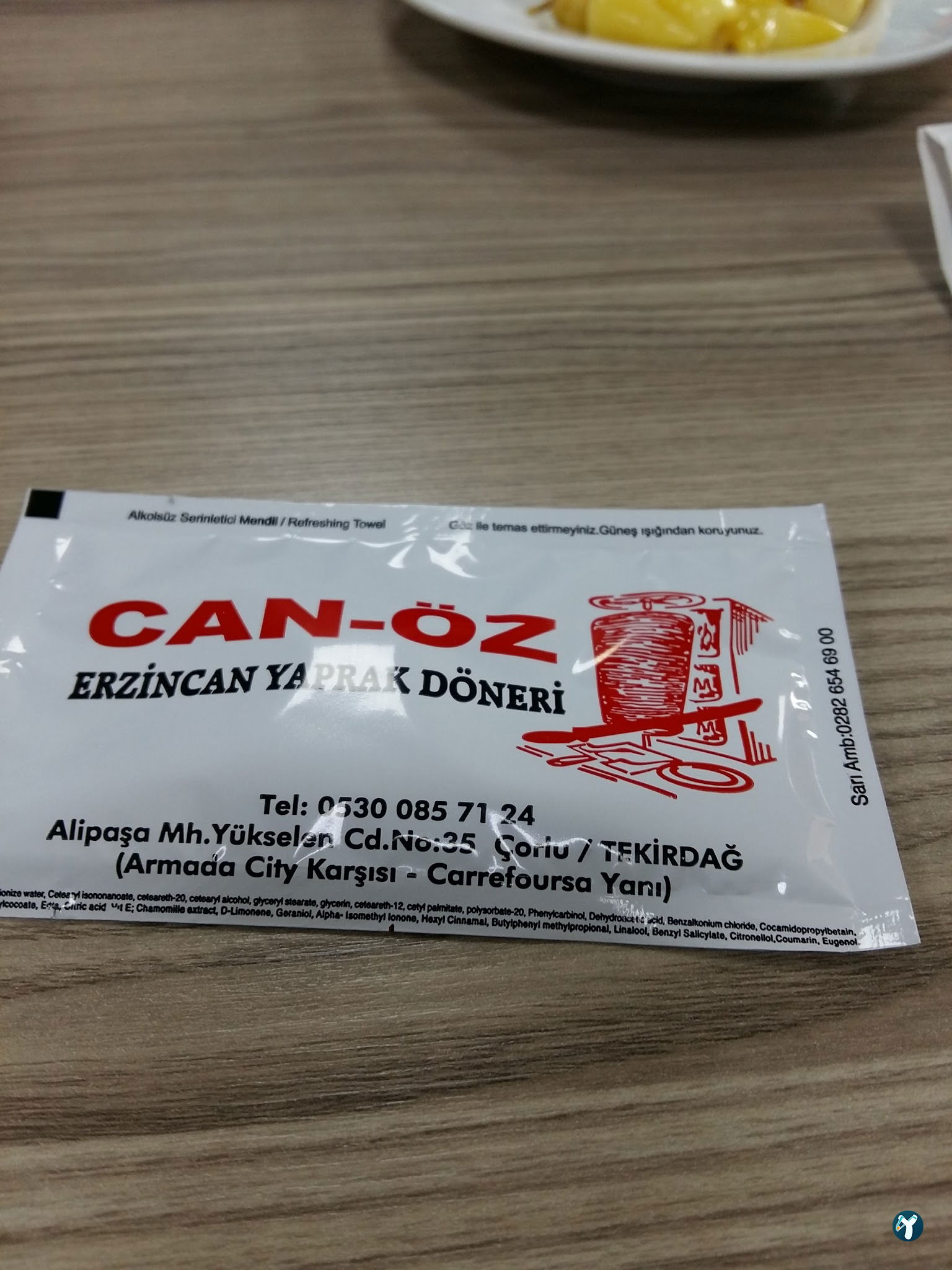 Can-Öz Erzincan Döner