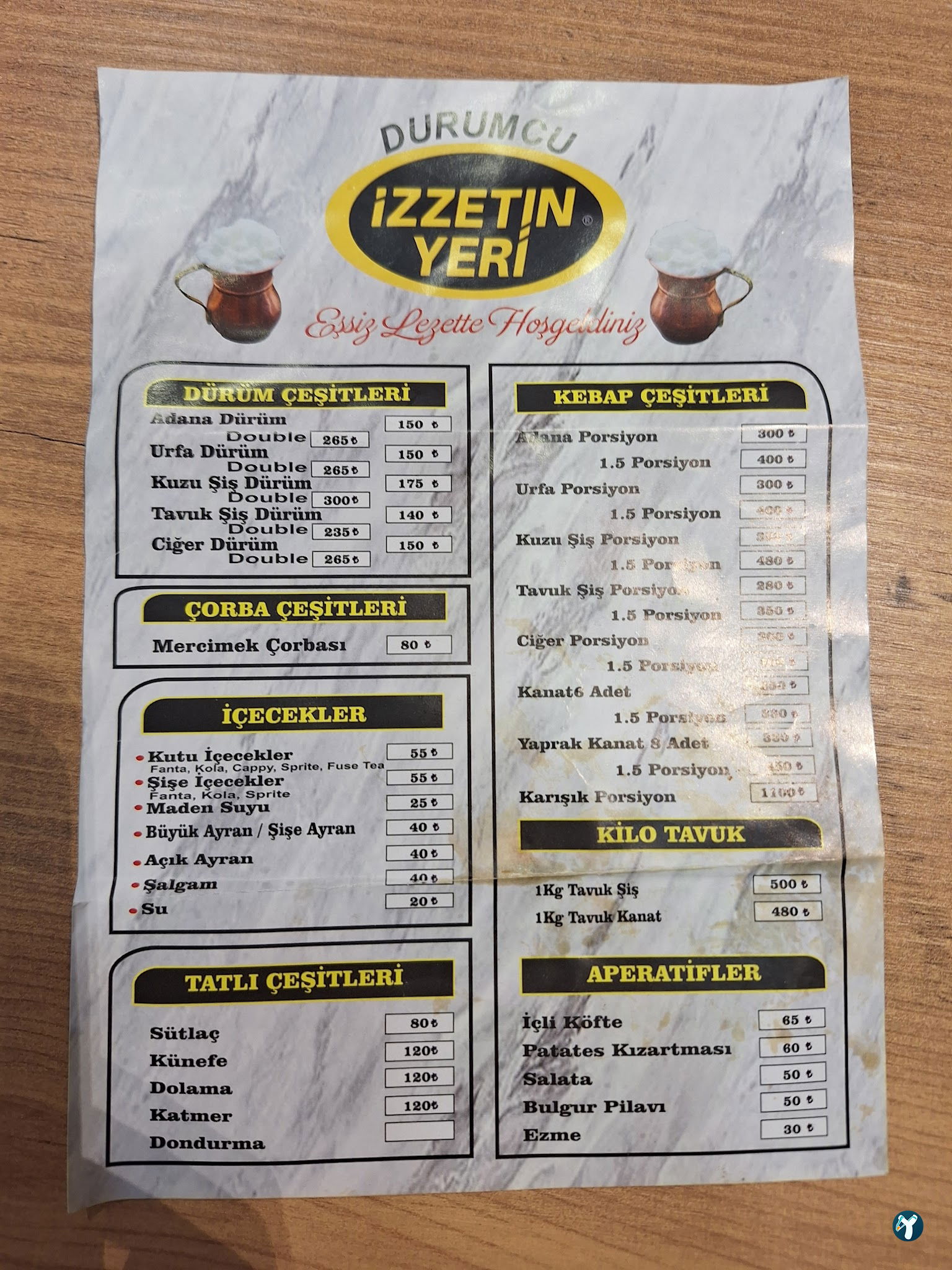 Dürümcü İzzeti̇n Yeri̇ Yeni̇bosna Bahçeli̇evler