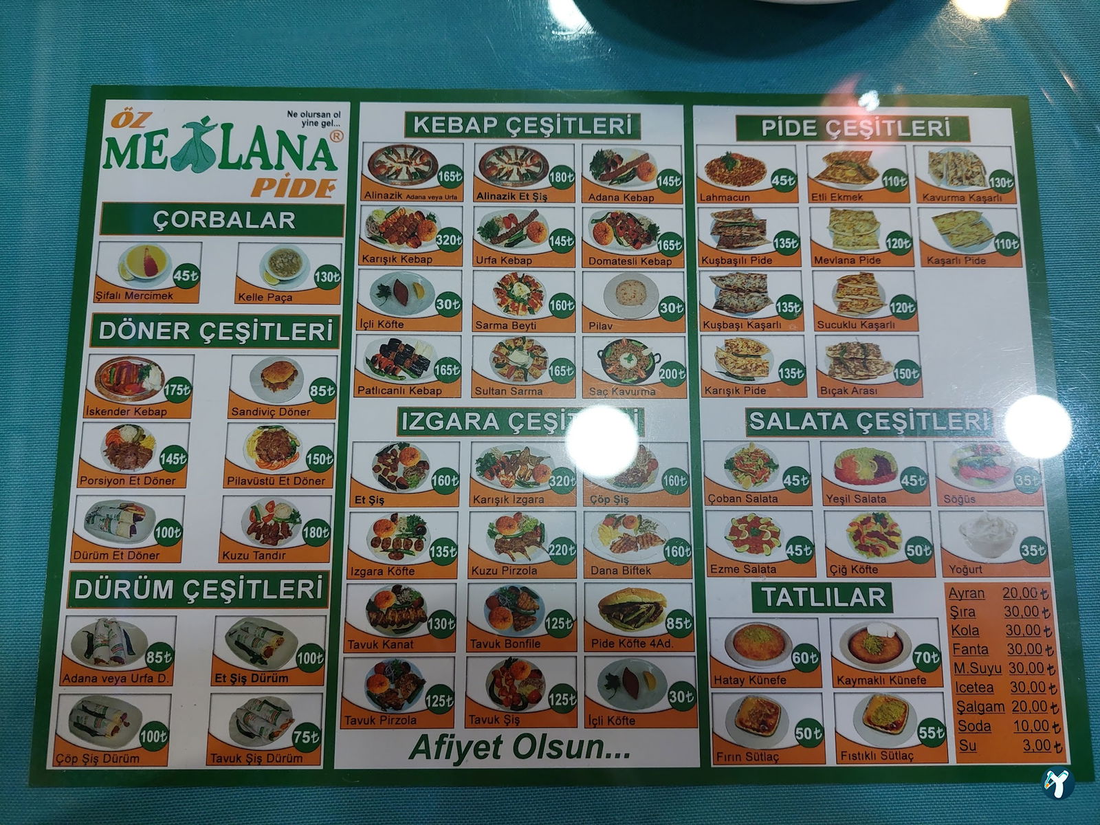 Öz Mevlana Pide