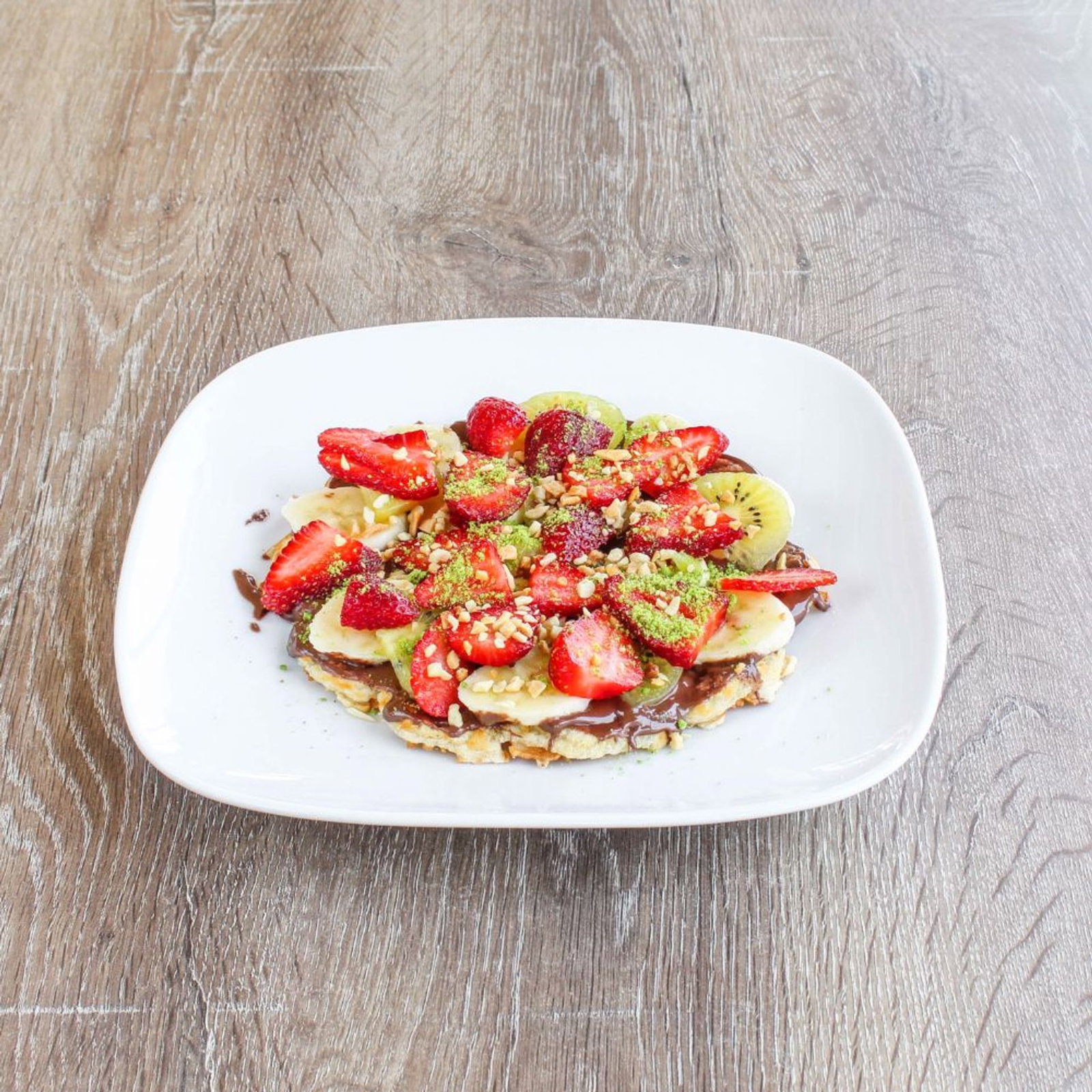 Muzlu Waffle Parçaları