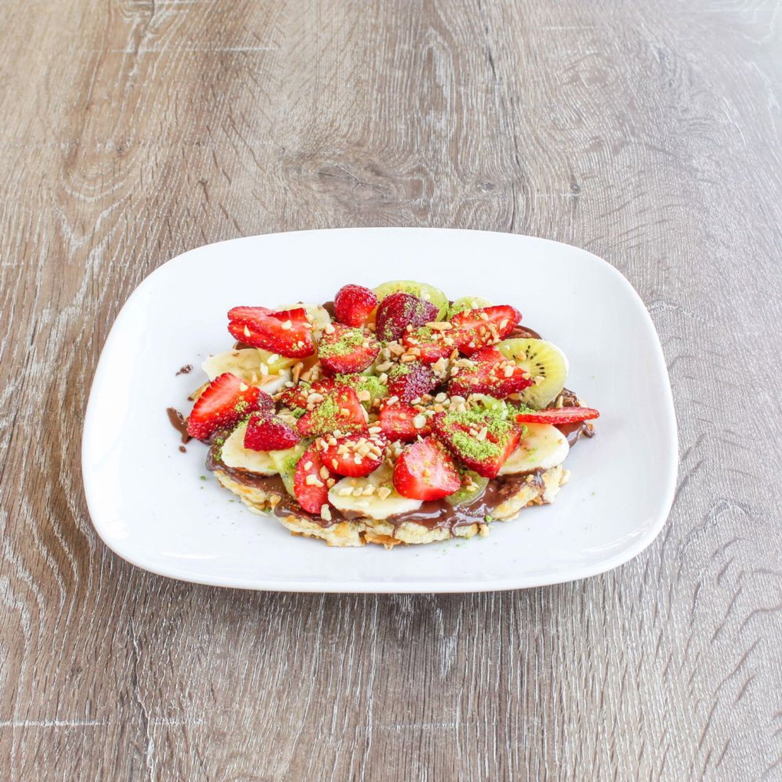 Bitter Çikolatalı Waffle