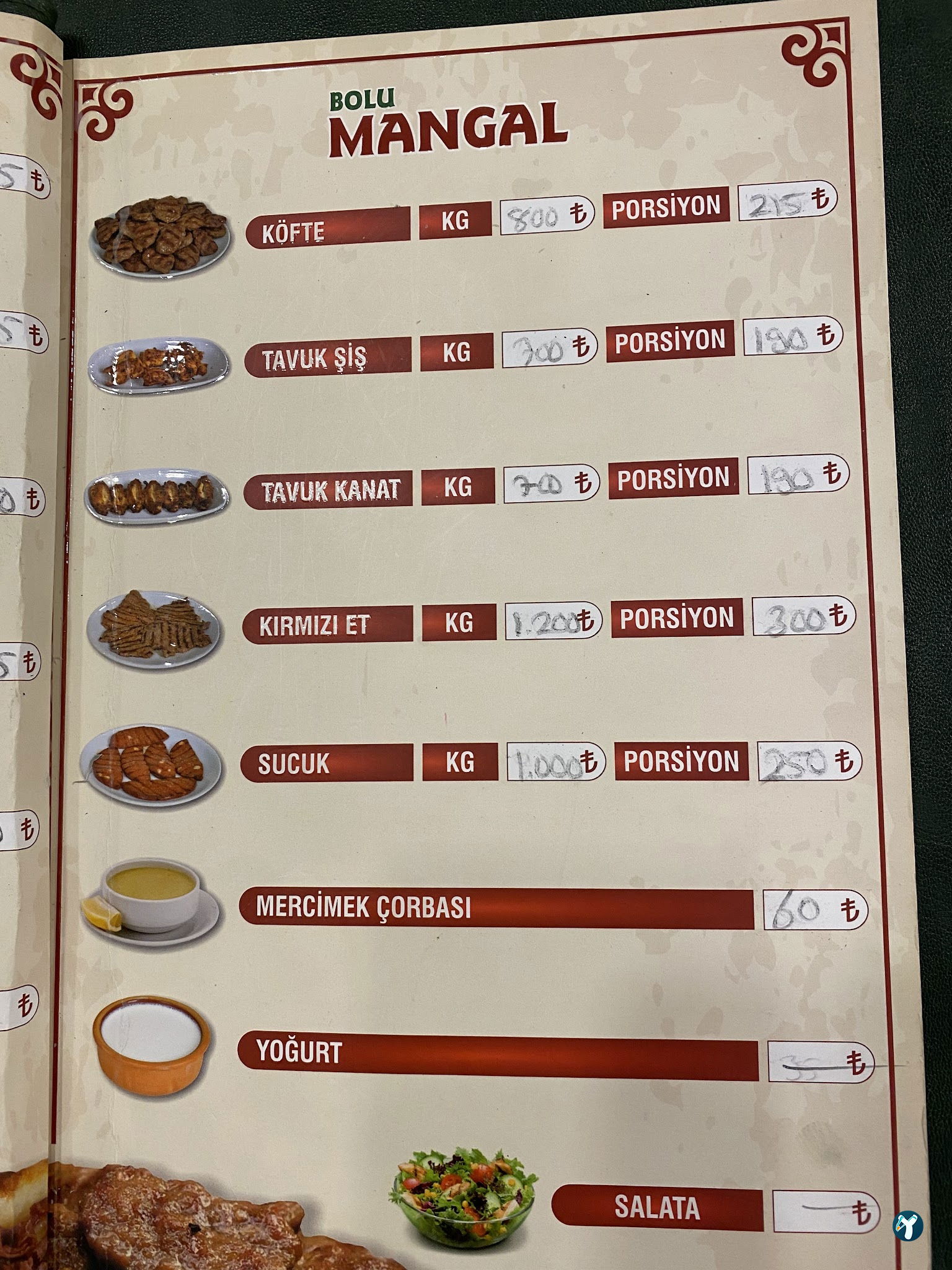 Kilo İle Köfte Bolu Mangal