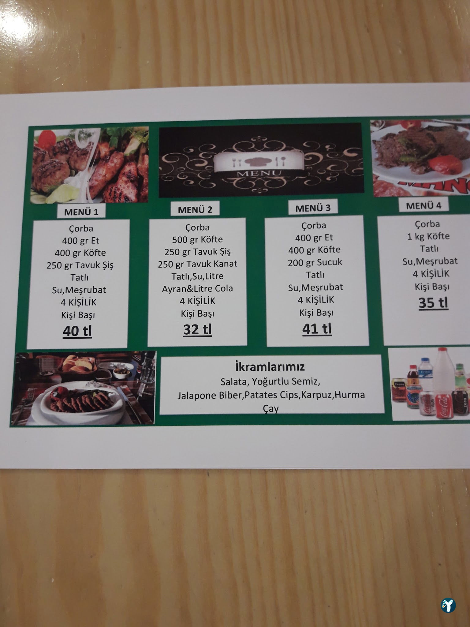 Kilo İle Köfte Bolu Mangal