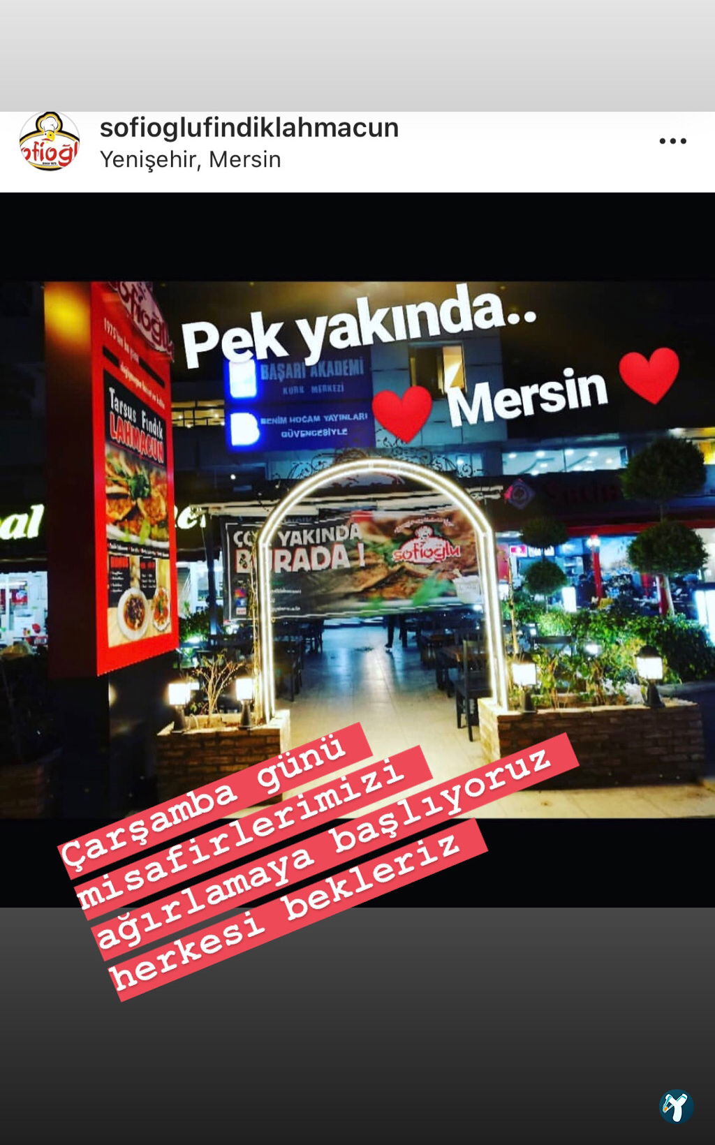 Sofi̇oğlu Findik Lahmacun & Humus Mersi̇n/Pozcu