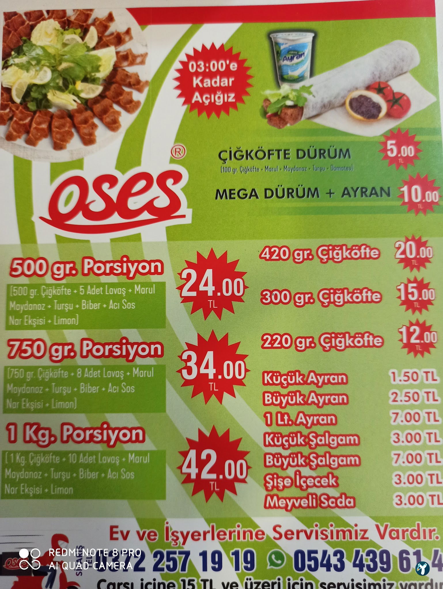Oses Çiğ Köfte