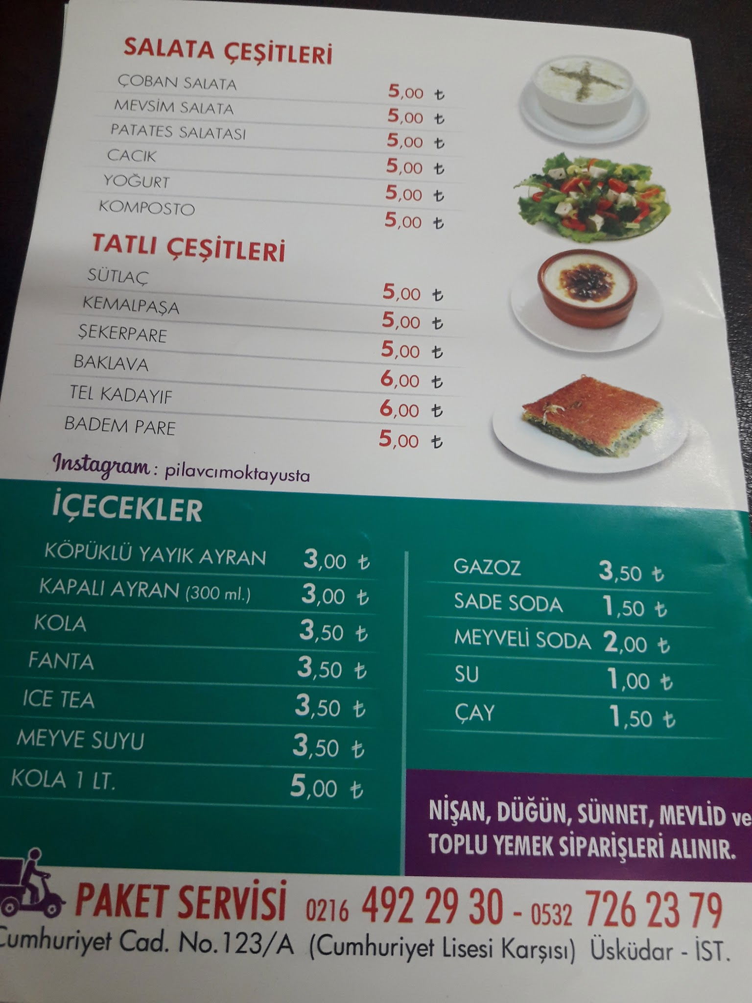 Pilavcı'M Oktay Usta