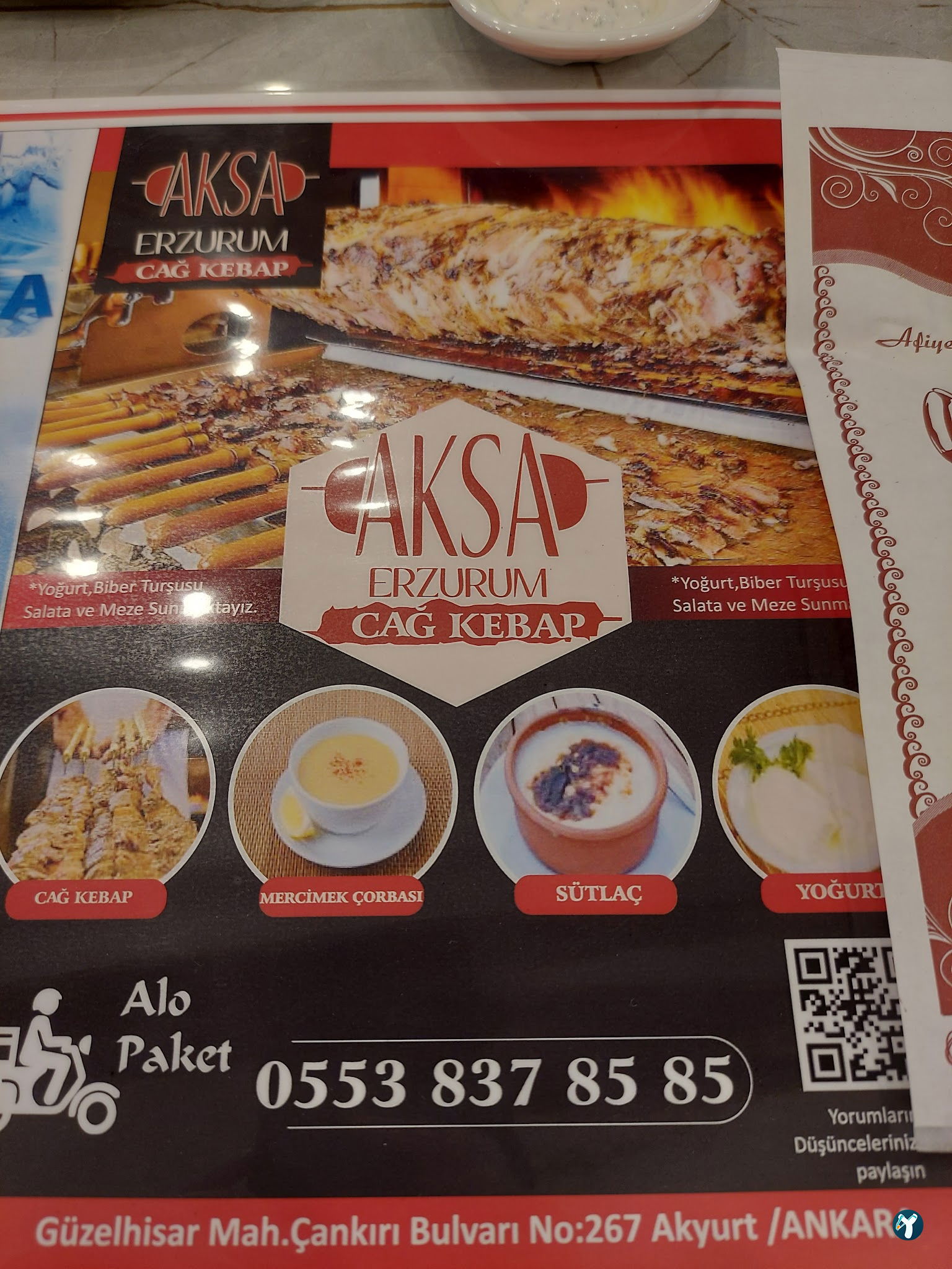 Aksa Erzurum Cağ Kebabi