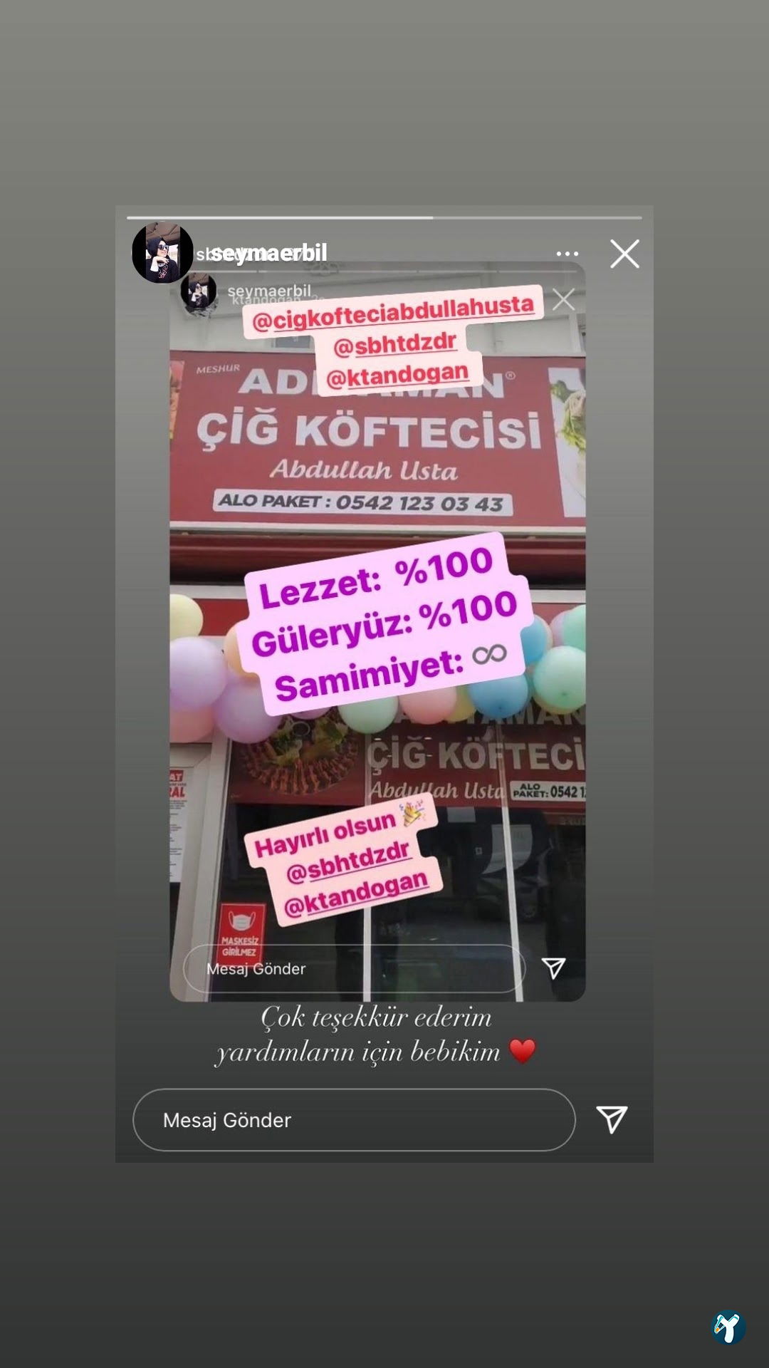 Meşhur Adıyaman Çiğ Köftecisi Abdullah Usta