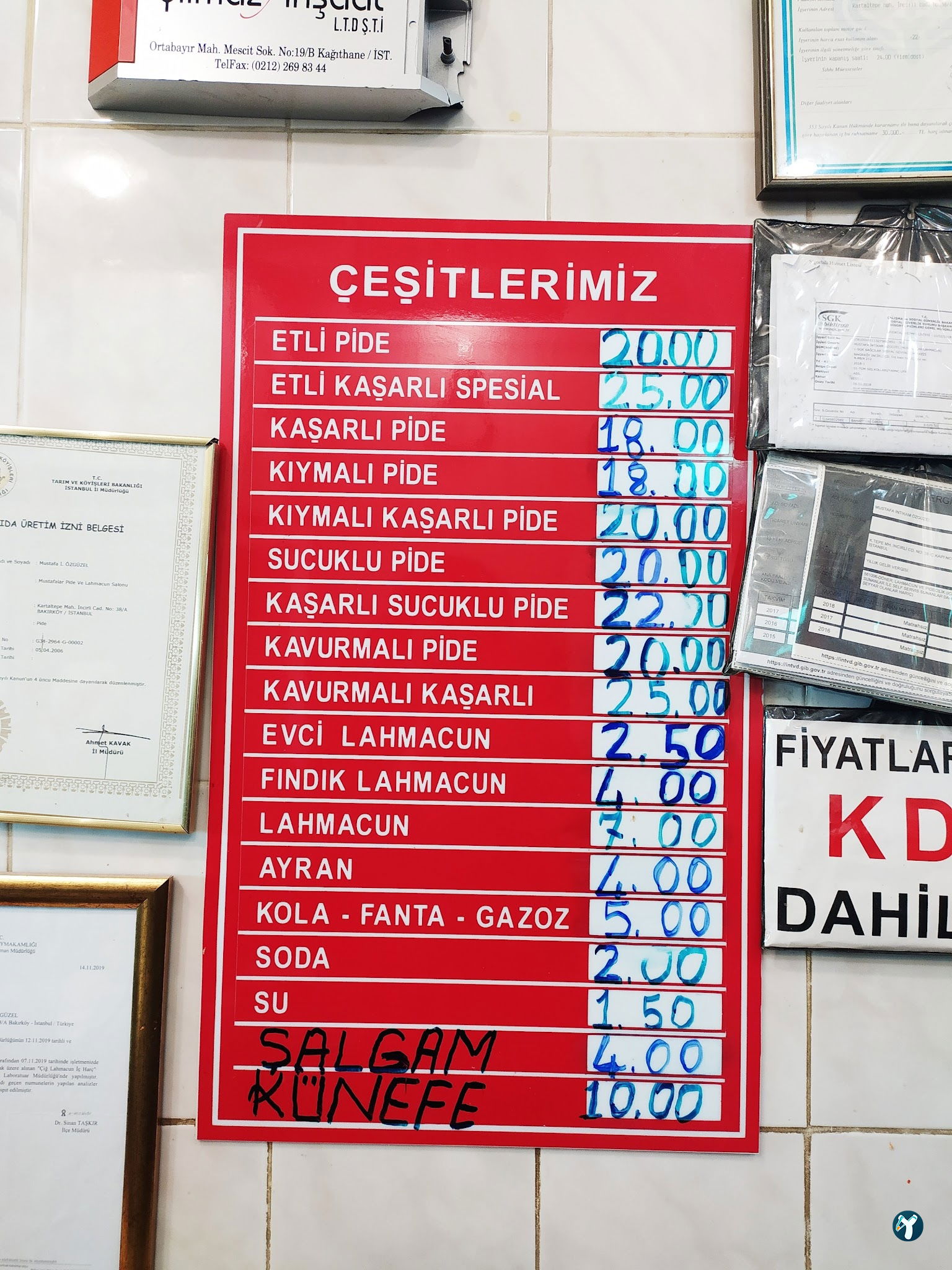 Mustafalar Lahmacun Ve Pide