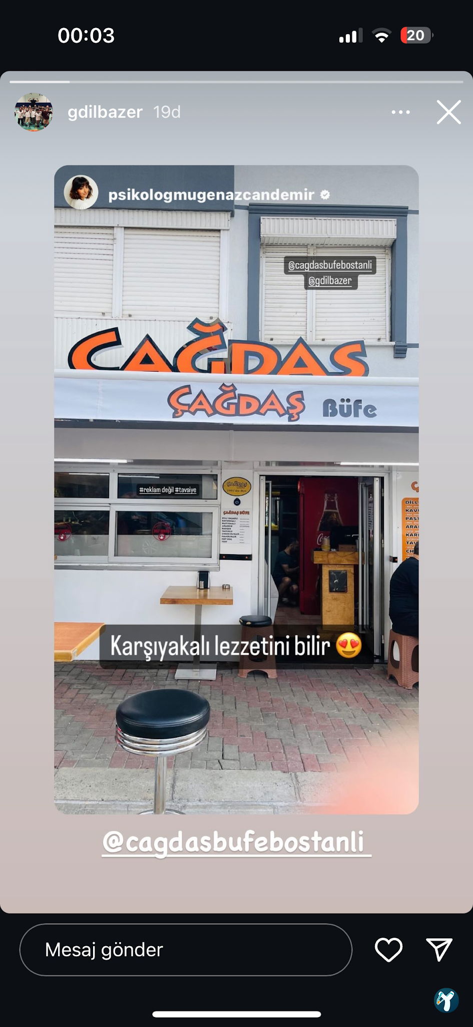 Çağdaş Büfe