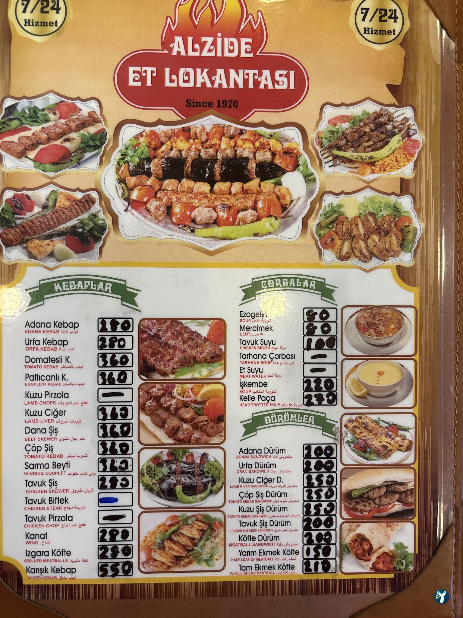 Alzide Et Lokantası