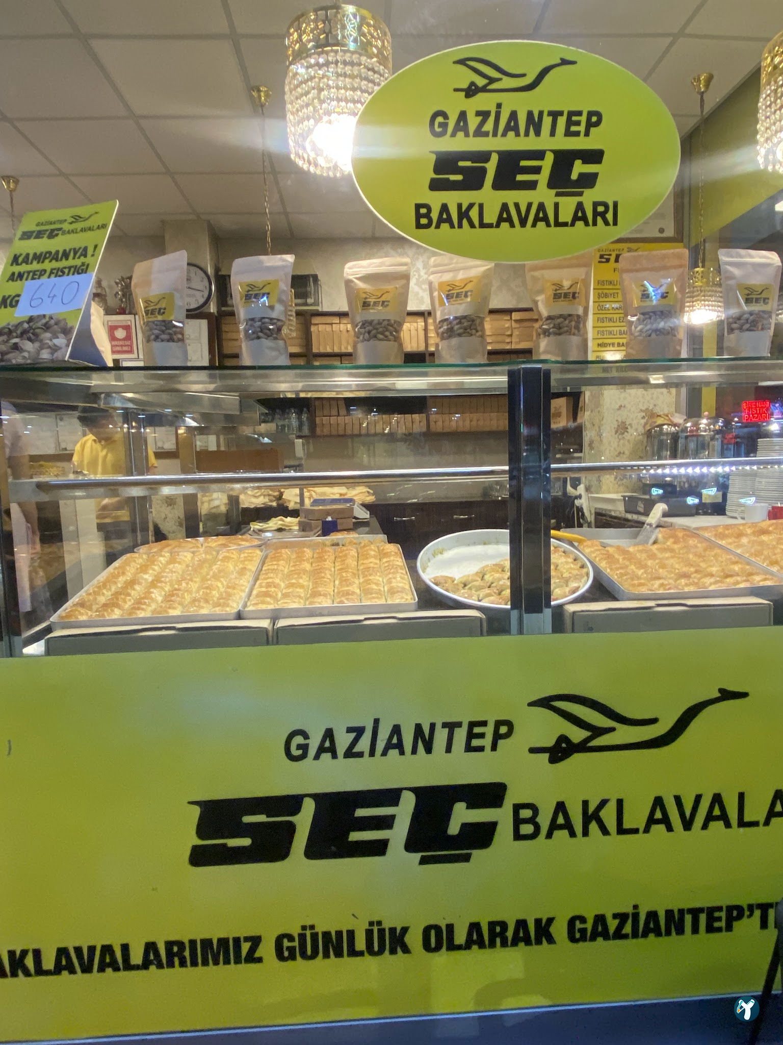 Seç Baklavaları İstanbul Güngören Şubesi