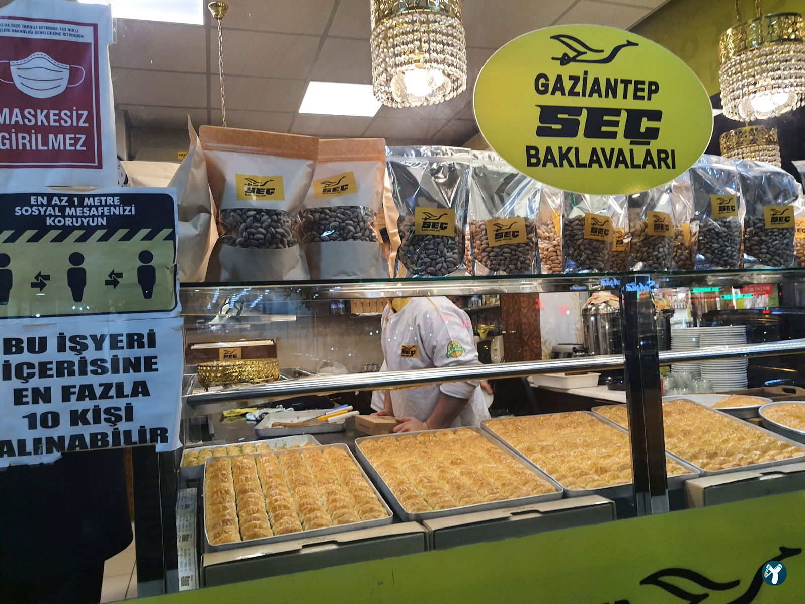 Seç Baklavaları İstanbul Güngören Şubesi