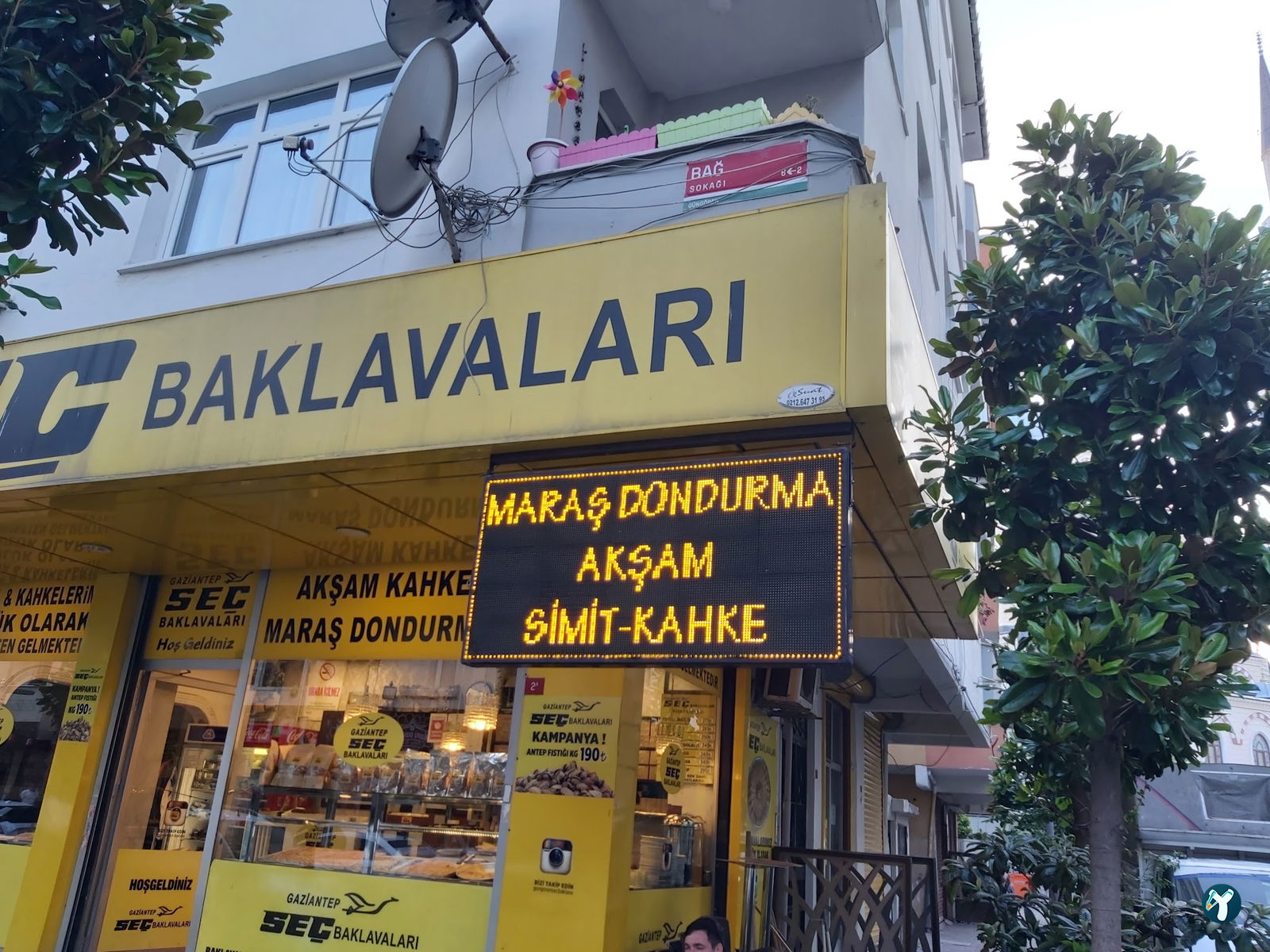 Seç Baklavaları İstanbul Güngören Şubesi