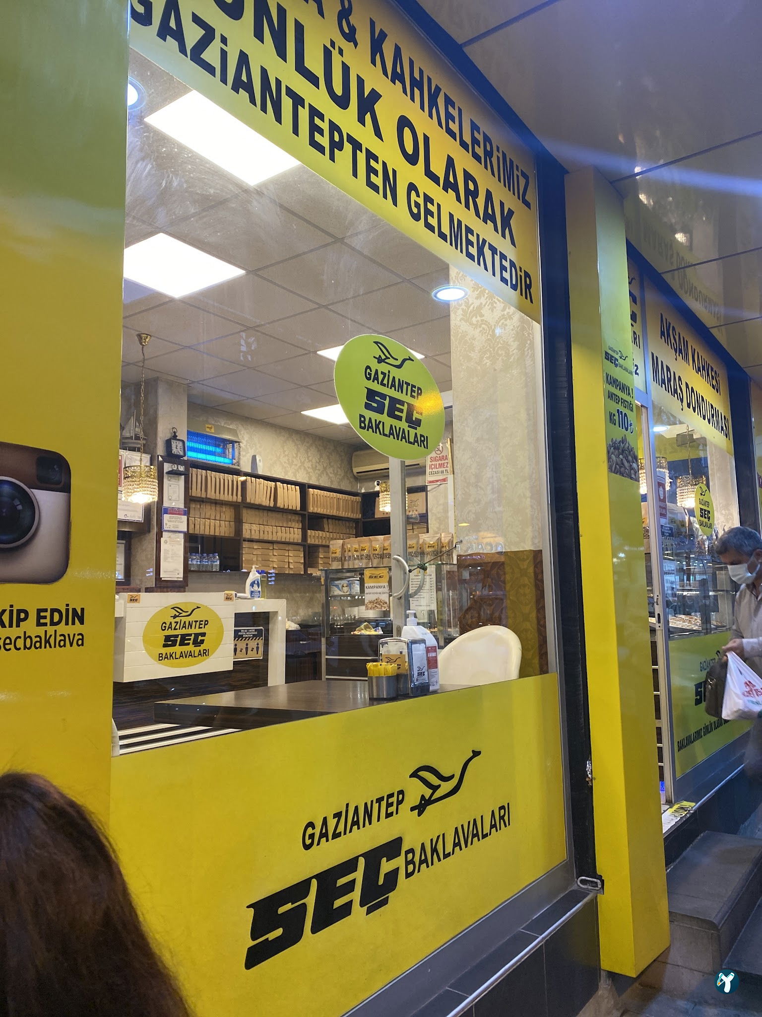 Seç Baklavaları İstanbul Güngören Şubesi