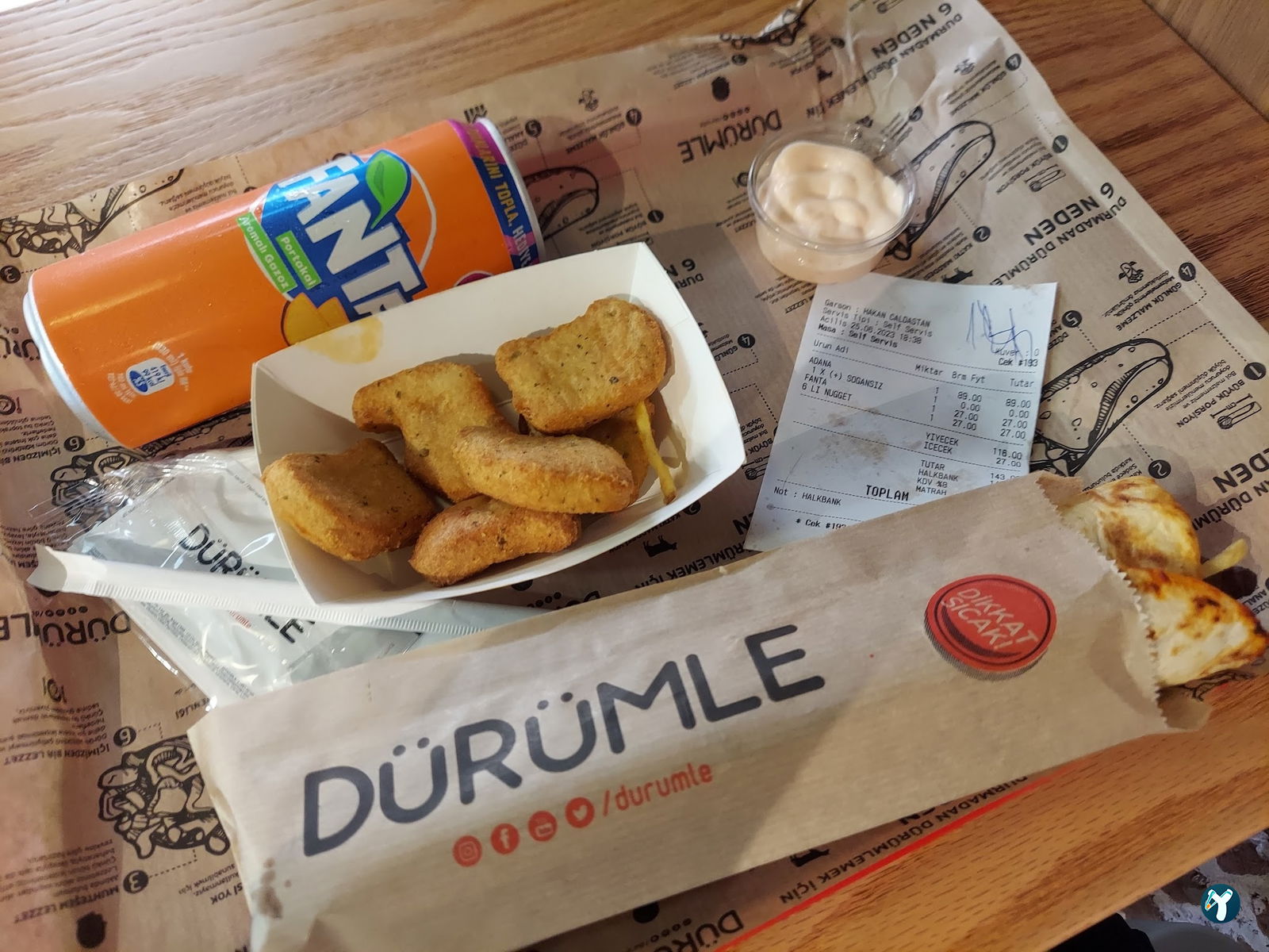 Dürümle Beşiktaş
