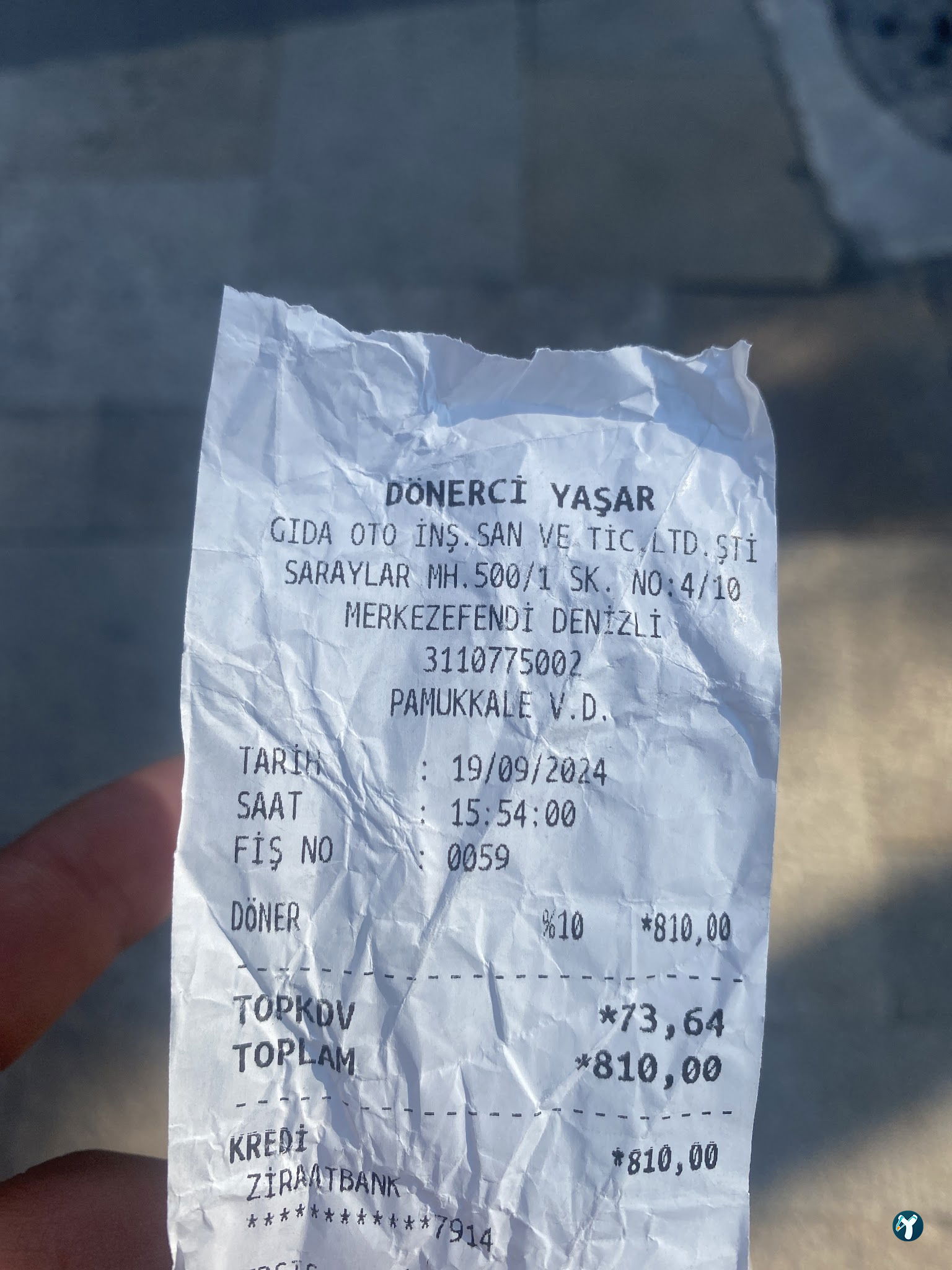 Dönerci Yaşar