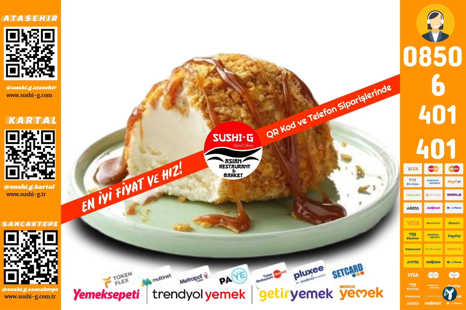 Sushi-G Asian Restaurant & Market Sancaktepe