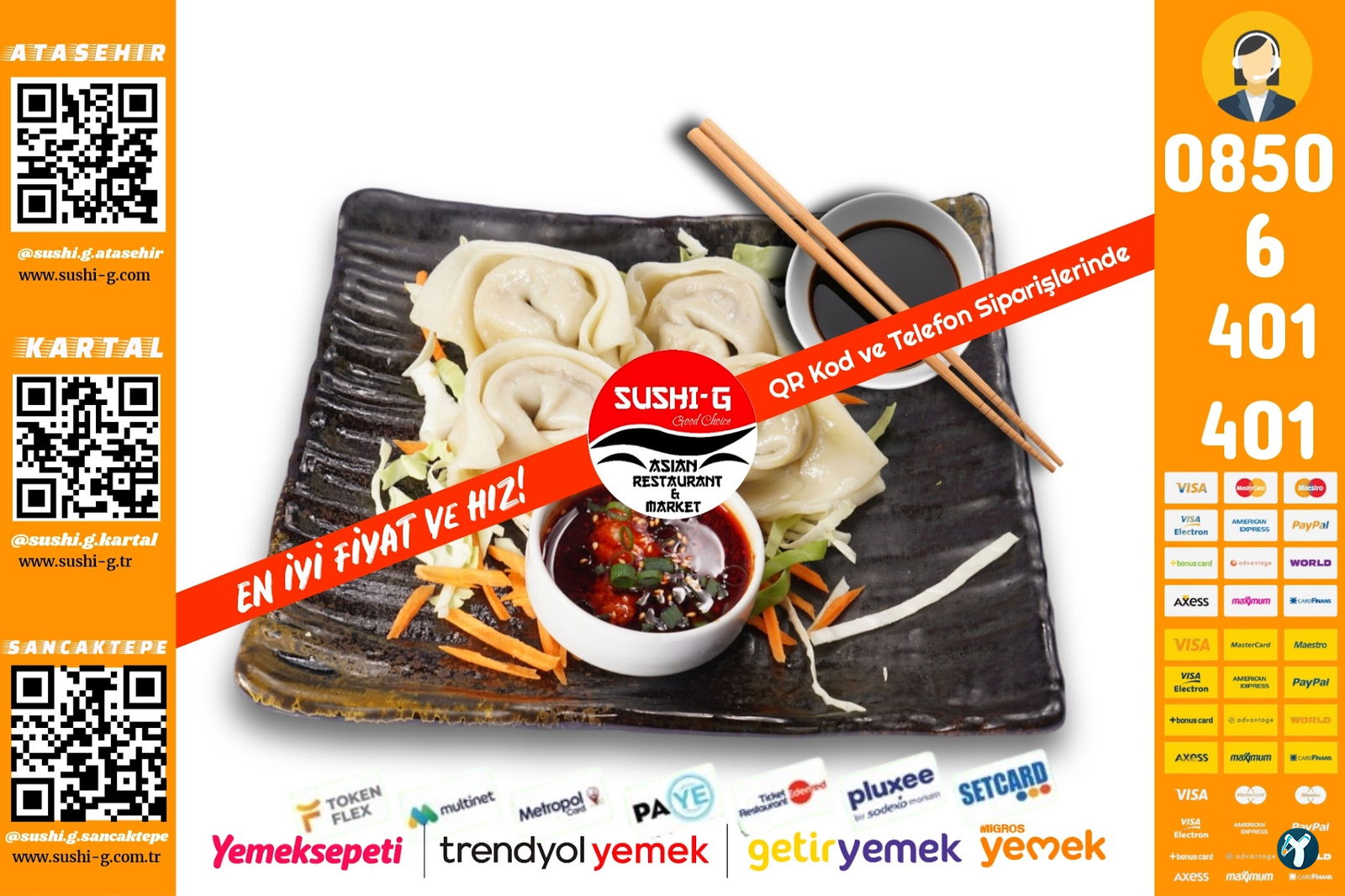 Sushi-G Asian Restaurant & Market Sancaktepe