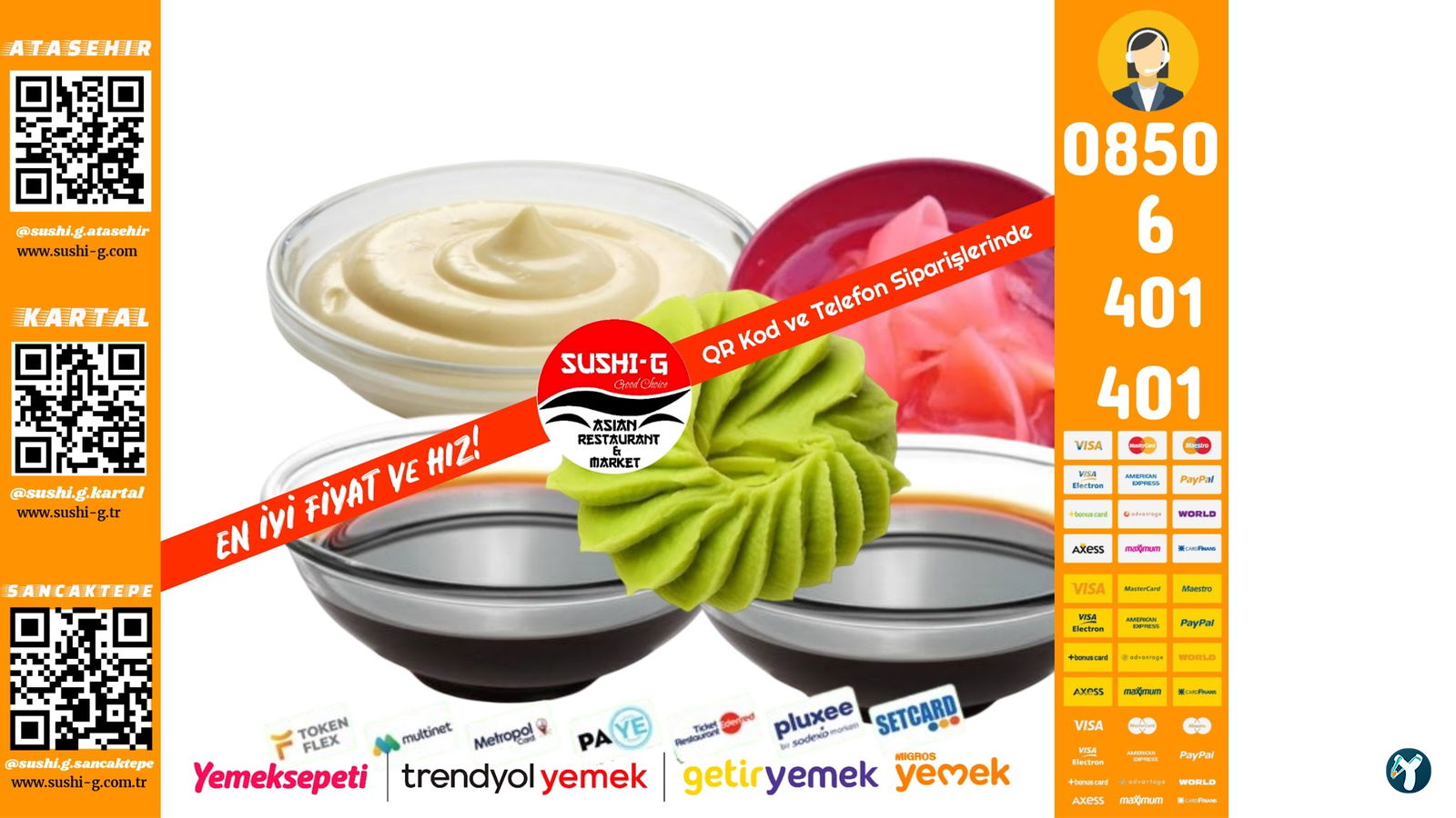 Sushi-G Asian Restaurant & Market Sancaktepe