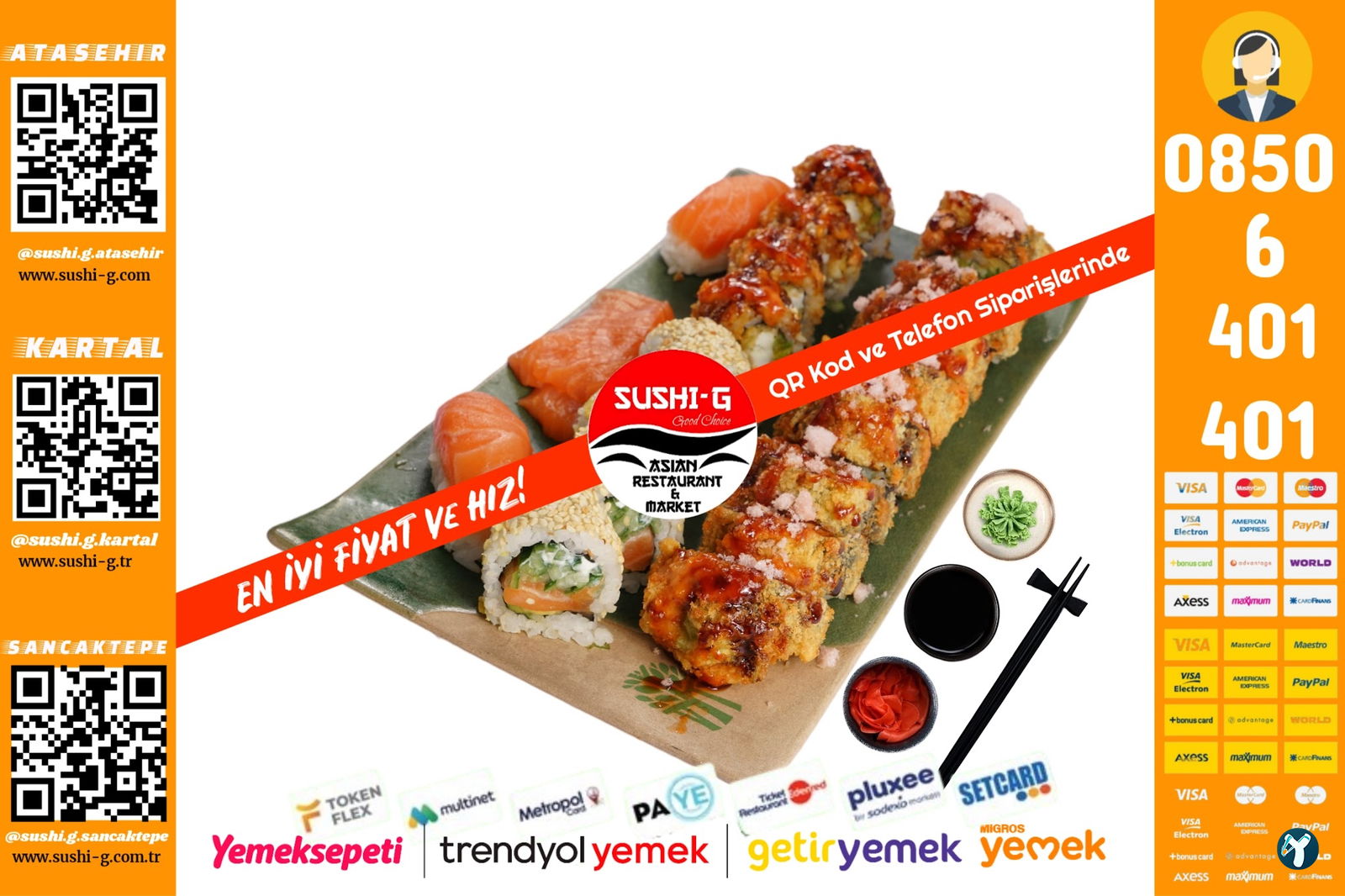 Sushi-G Asian Restaurant & Market Sancaktepe