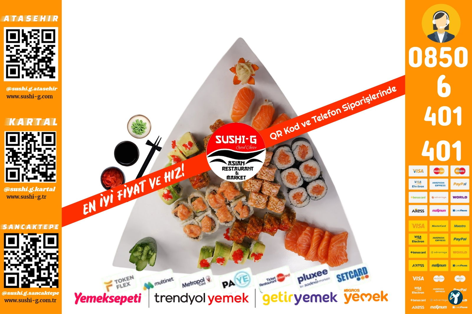 Sushi-G Asian Restaurant & Market Sancaktepe