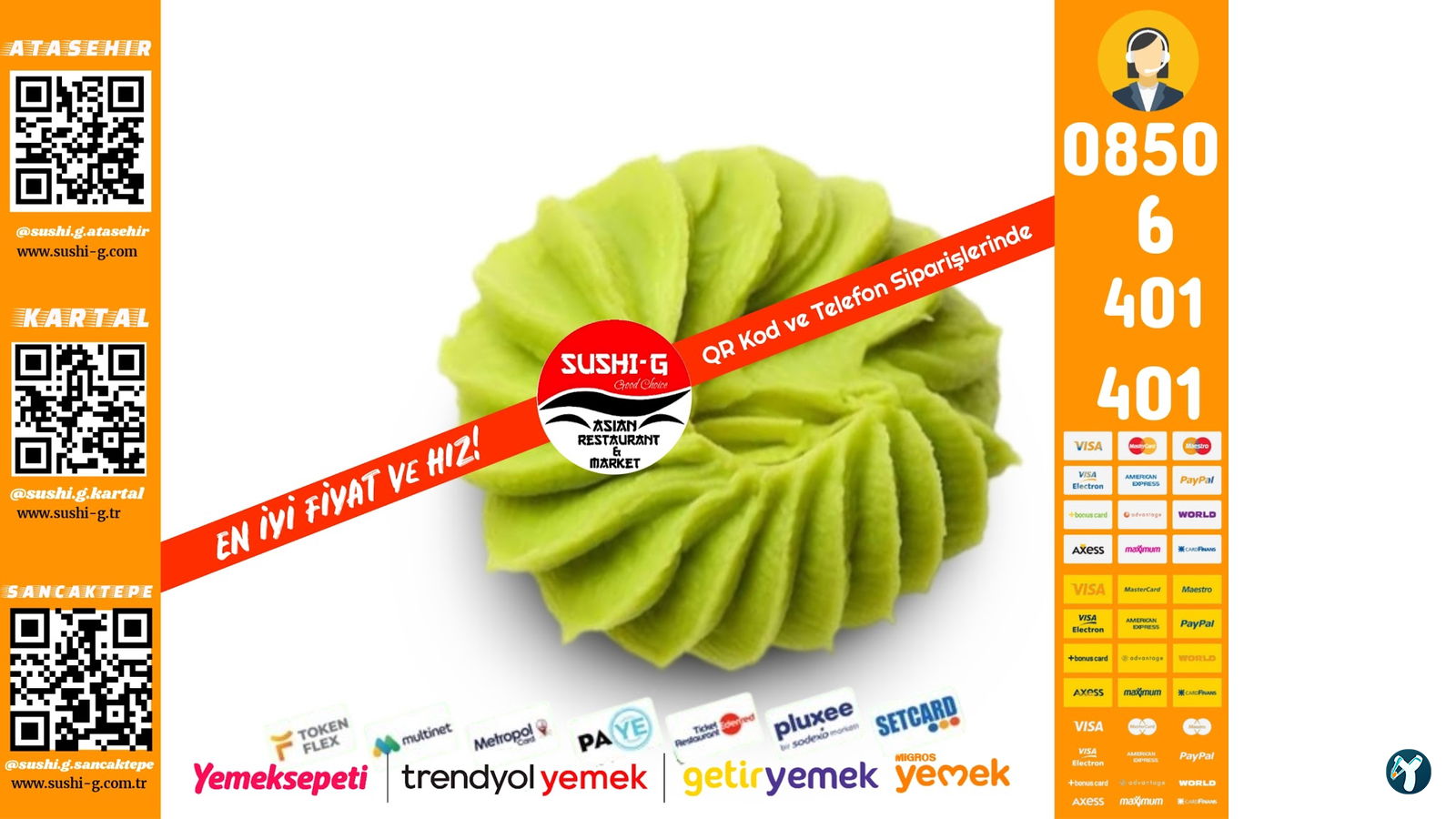 Sushi-G Asian Restaurant & Market Sancaktepe