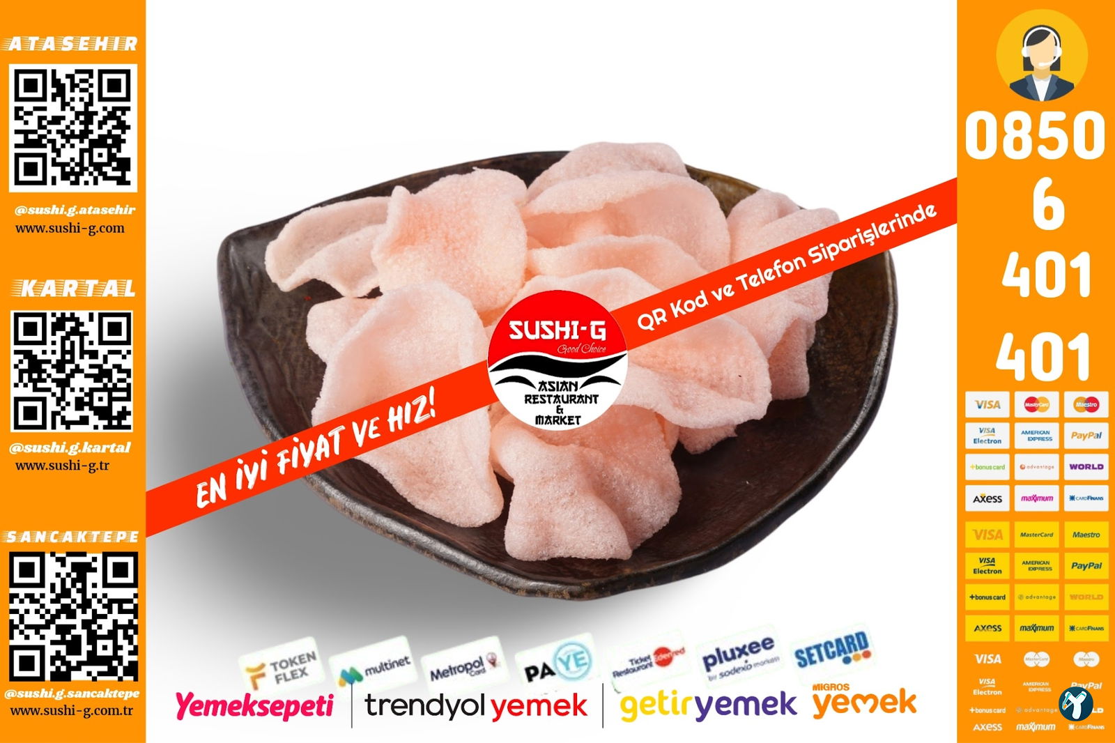 Sushi-G Asian Restaurant & Market Sancaktepe