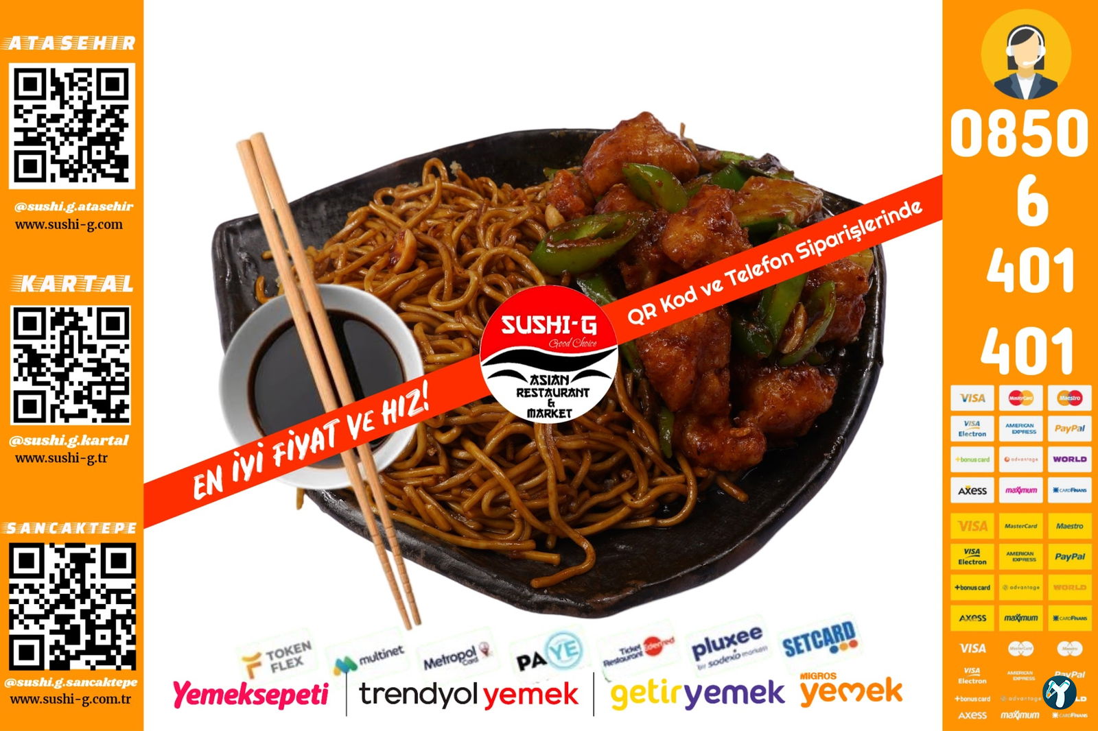 Sushi-G Asian Restaurant & Market Sancaktepe