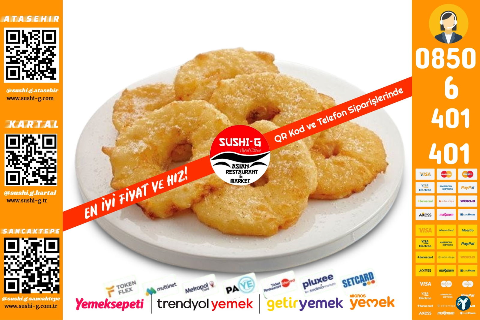 Sushi-G Asian Restaurant & Market Sancaktepe