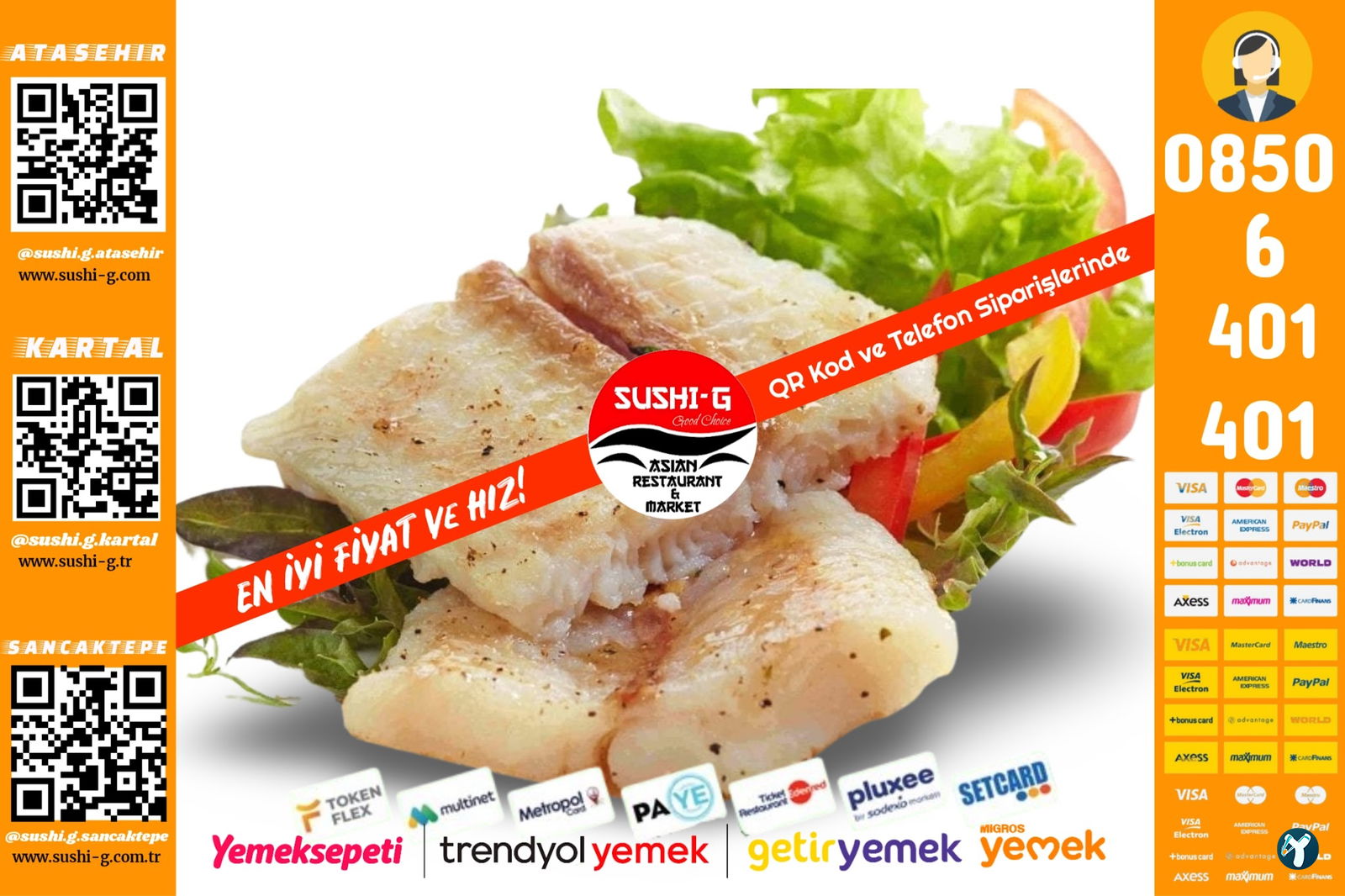 Sushi-G Asian Restaurant & Market Sancaktepe