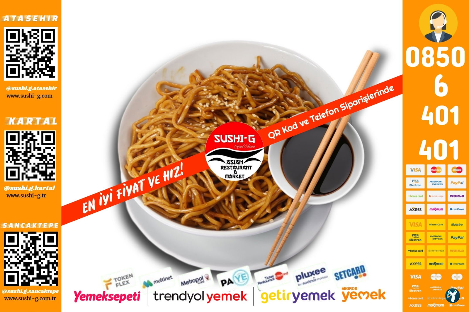 Sushi-G Asian Restaurant & Market Sancaktepe