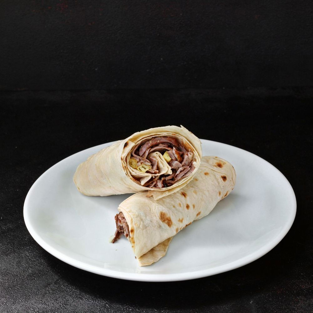 Soslu & Soğanlı & Kaşarlı Et Döner Dürüm