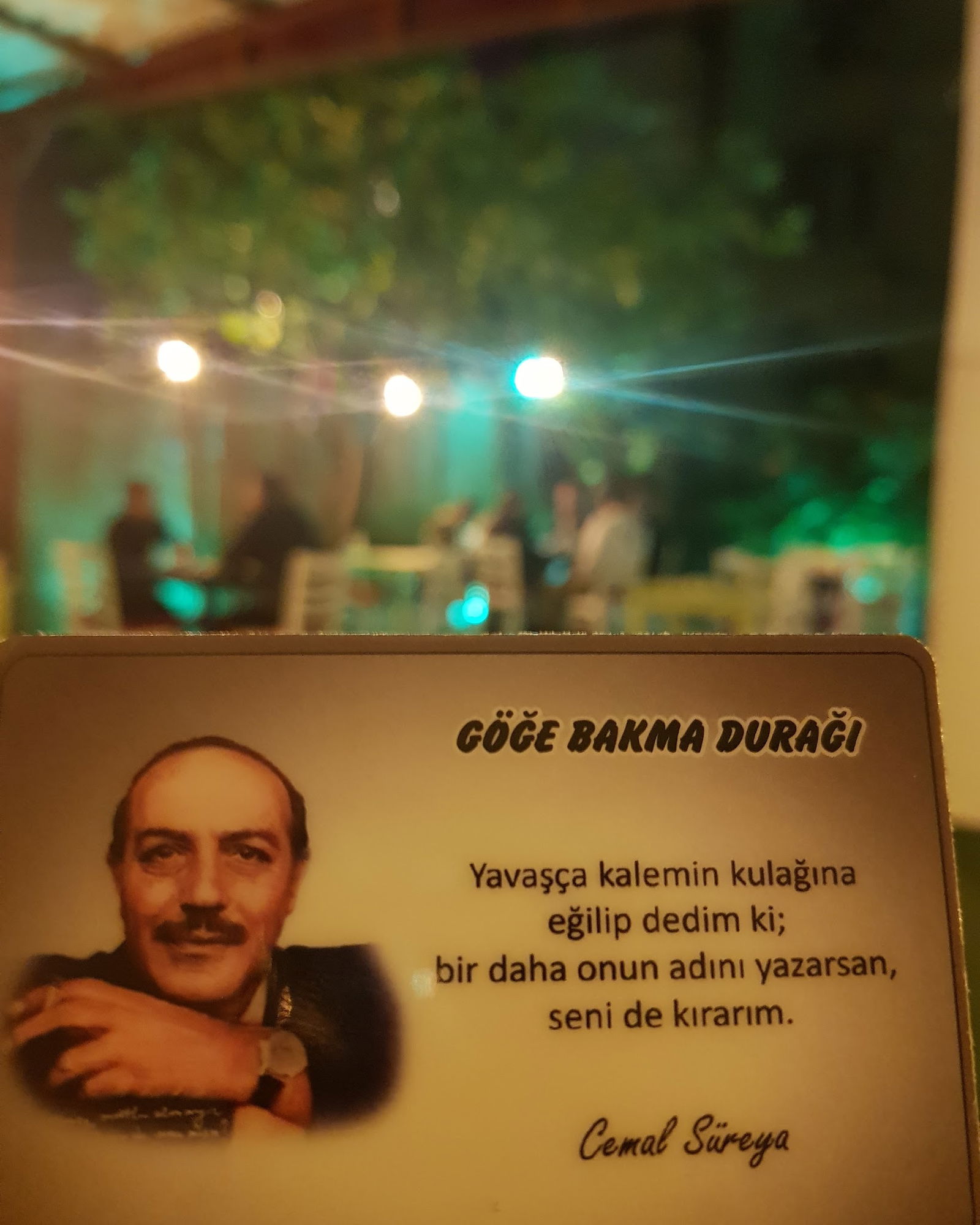 Göğe Bakma Durağı Mersin