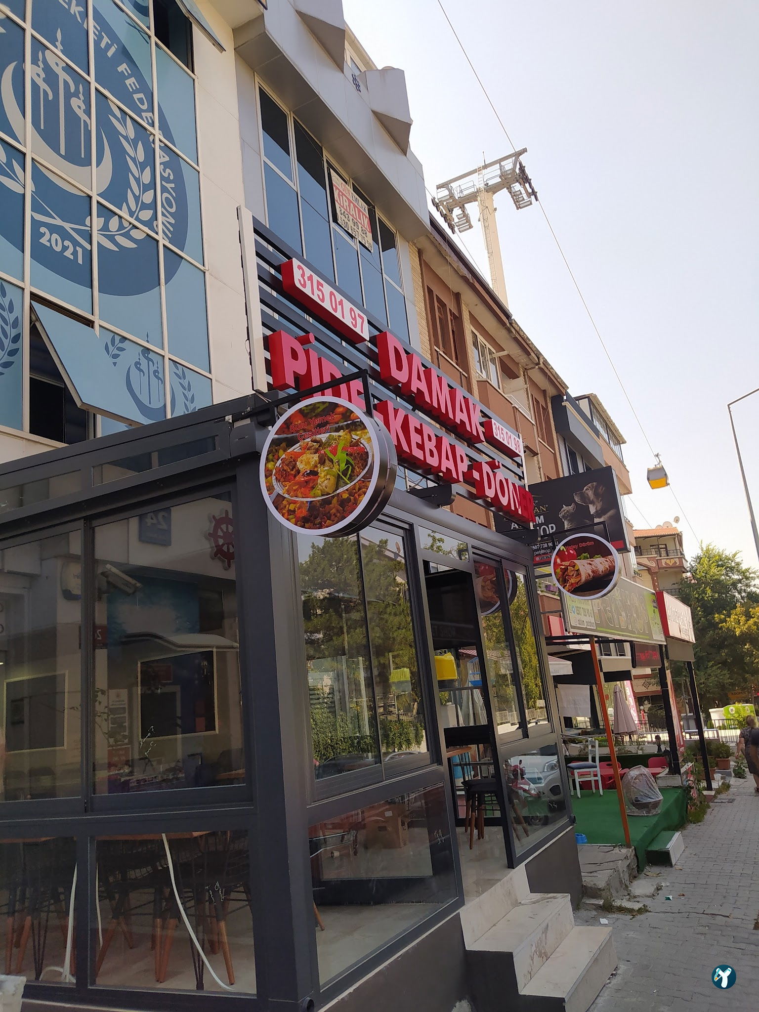 Damak Pide-Kebap-Döner-Sulu Yemek