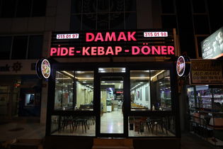 Damak Pide-Kebap-Döner-Sulu Yemek