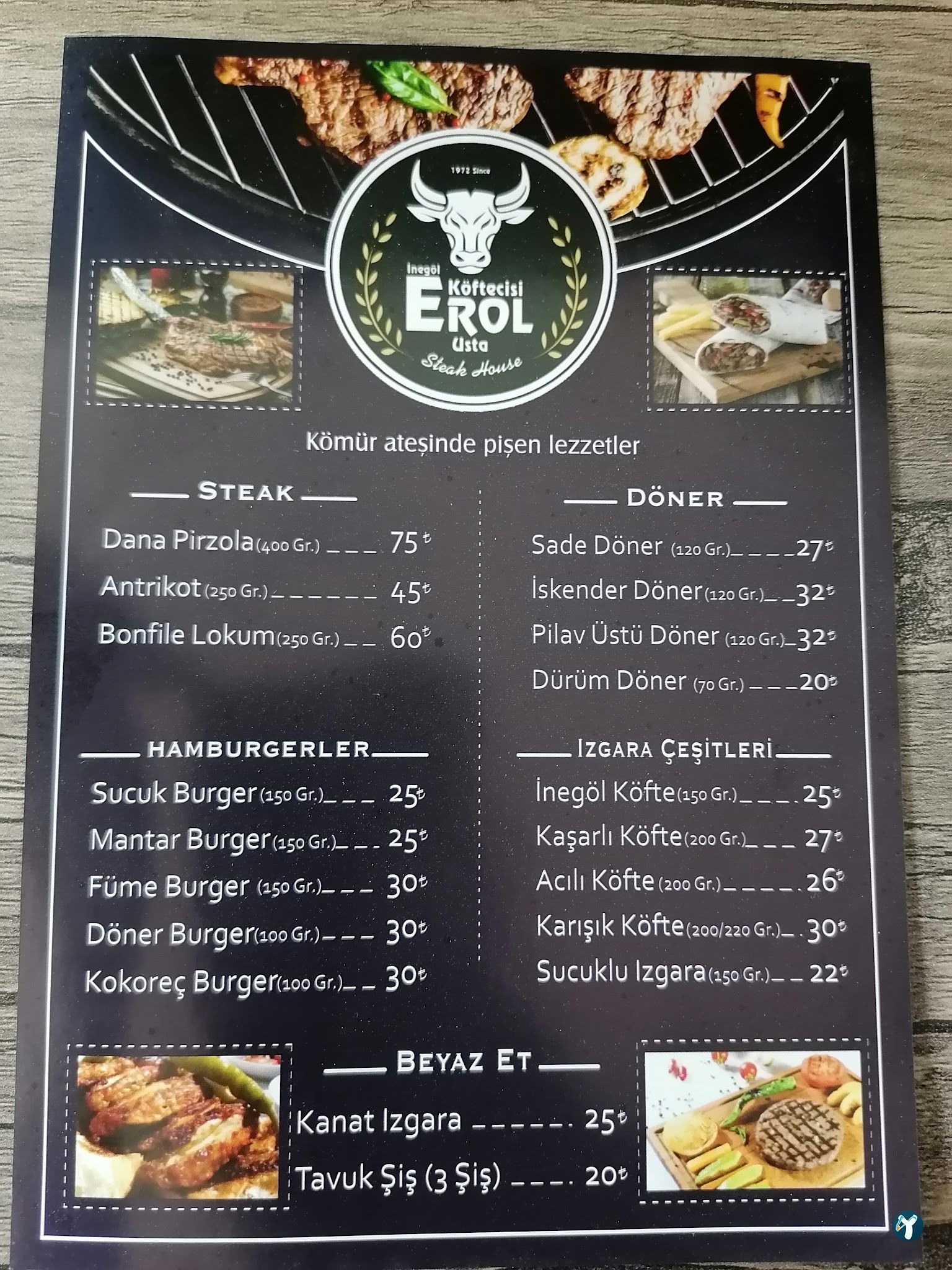 İnegöl Köftecisi Erol Usta