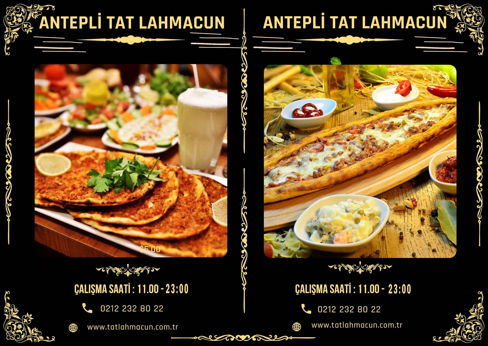 Antepli Tat Lahmacun-Şişli-Feriköy-Kurtuluş-Bomonti