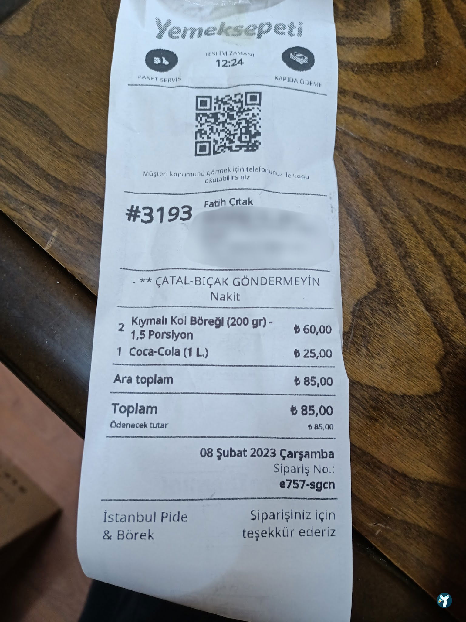 İstanbul Kır Pidesi Ve Börek Salonu
