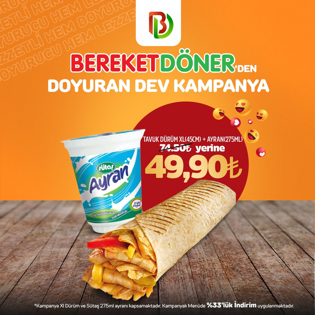 Bereket Döner Esenyurt Ardıçlı